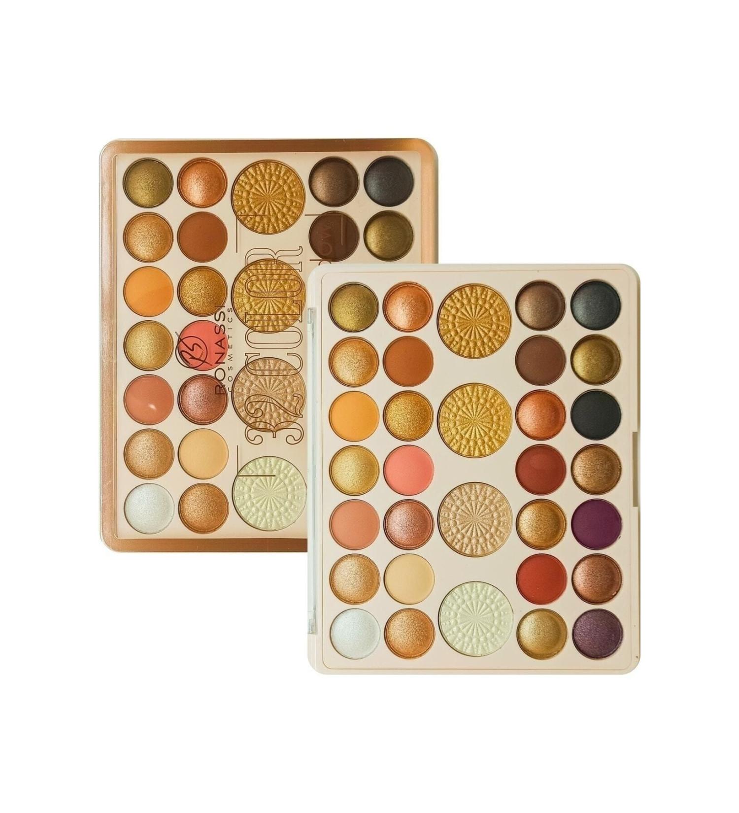 RS Ronassi Cosmetics Color 32 Eyeshadow 4-Pack Large Illuminating Makeup Palette