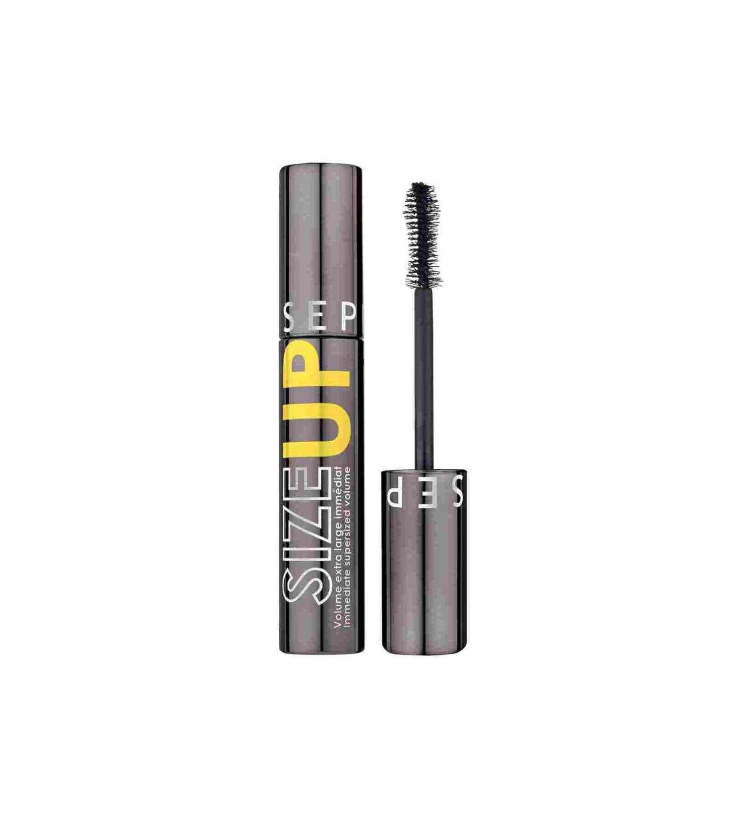 SEPHORA COLLECTION SIZE UP MASCARA WITH EYELASH VOLUMIZER INSTANT EXTRA VOLUME MASCARA 14ML DEMBA3248