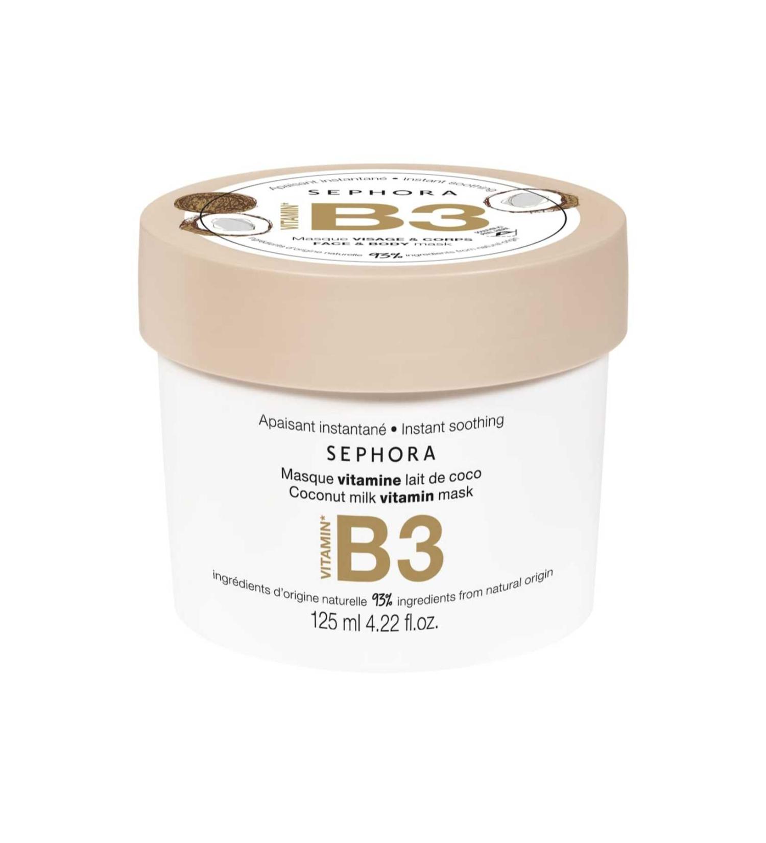 SEPHORA COLLECTION Vitamin - Face and Body Mask with Vitamin B3 125 - Buy Online on GoSupps.com
