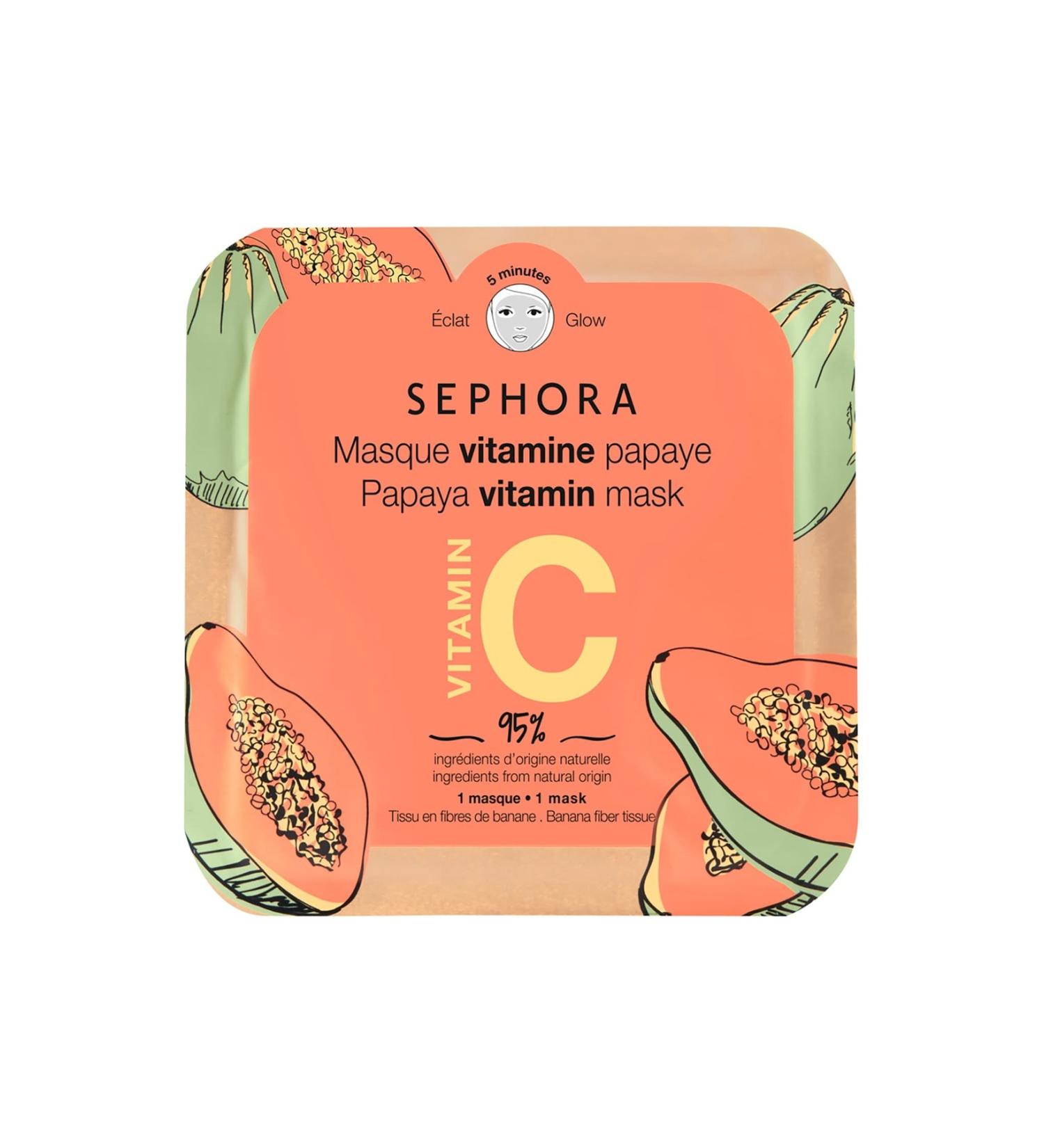 SEPHORA COLLECTION Vitamin Face Mask - Papaya + Vitamin C