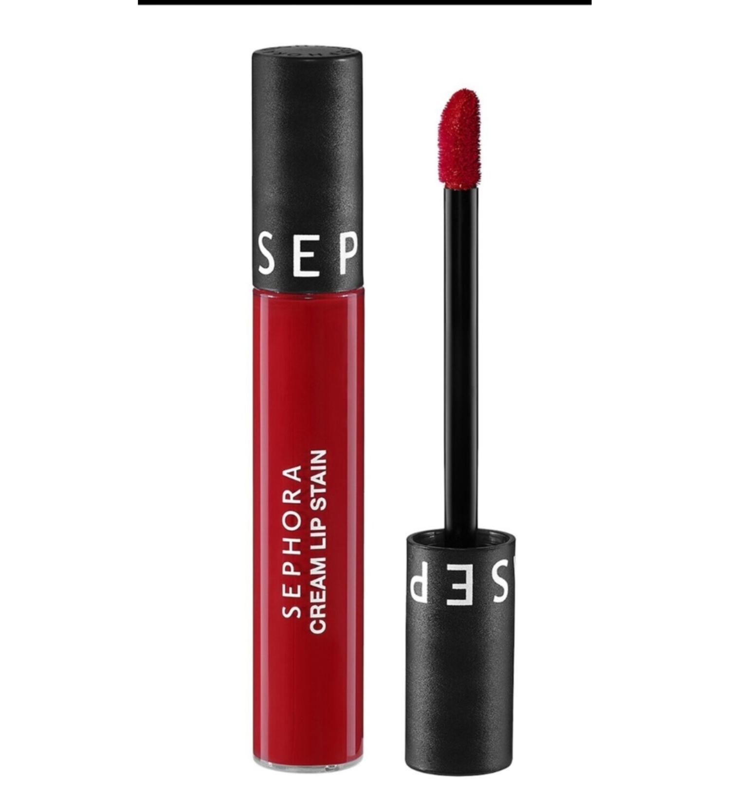 Sephora Cream Lip Stain Smudge-proof Velvet Finish Lipstick Matte Liquid Lipstick - Buy Online on GoSupps.com