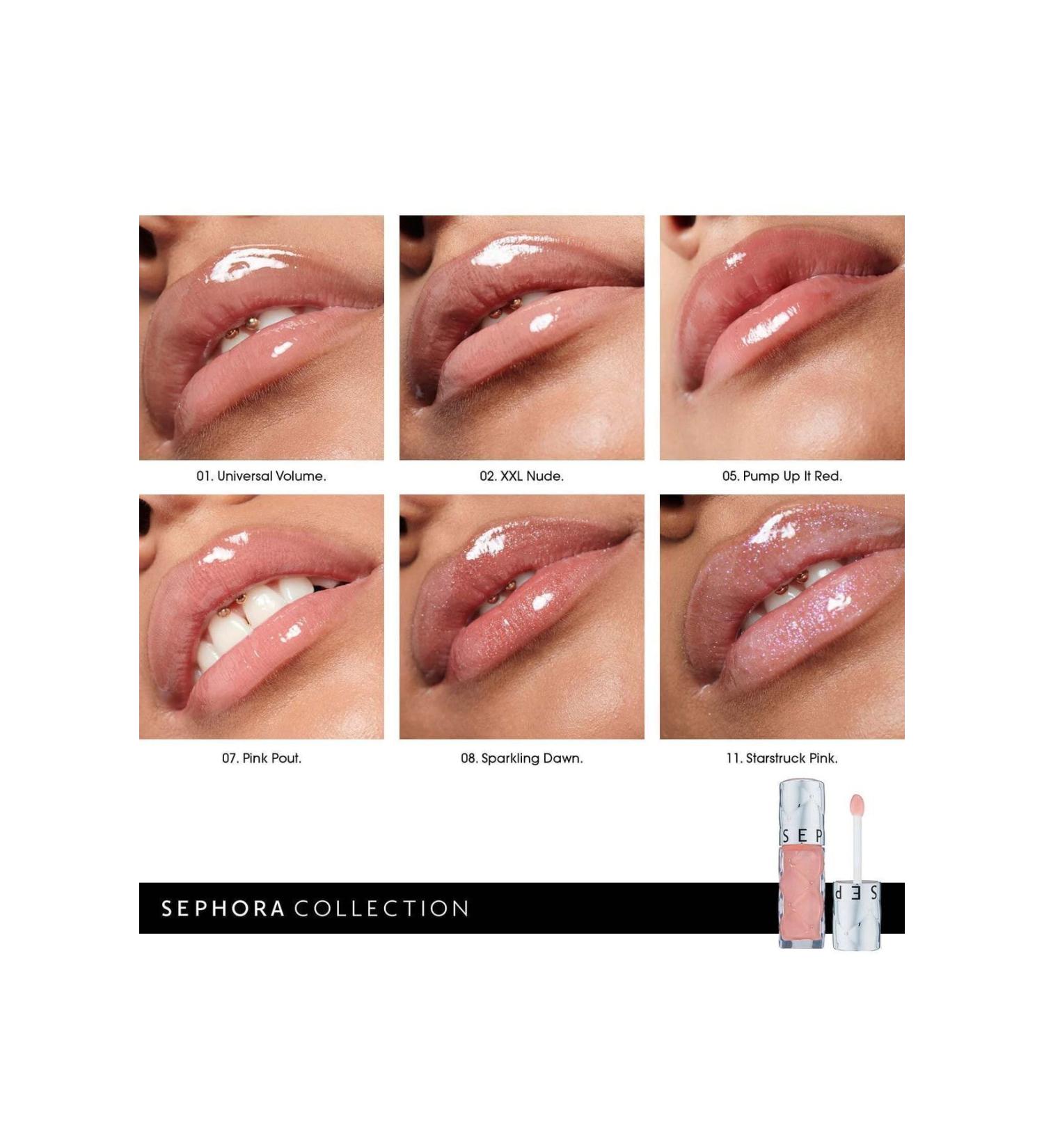 Sephora Outrageous Plump Effect Gloss (pink Pout 07) - Be Mine - Buy Online on GoSupps.com