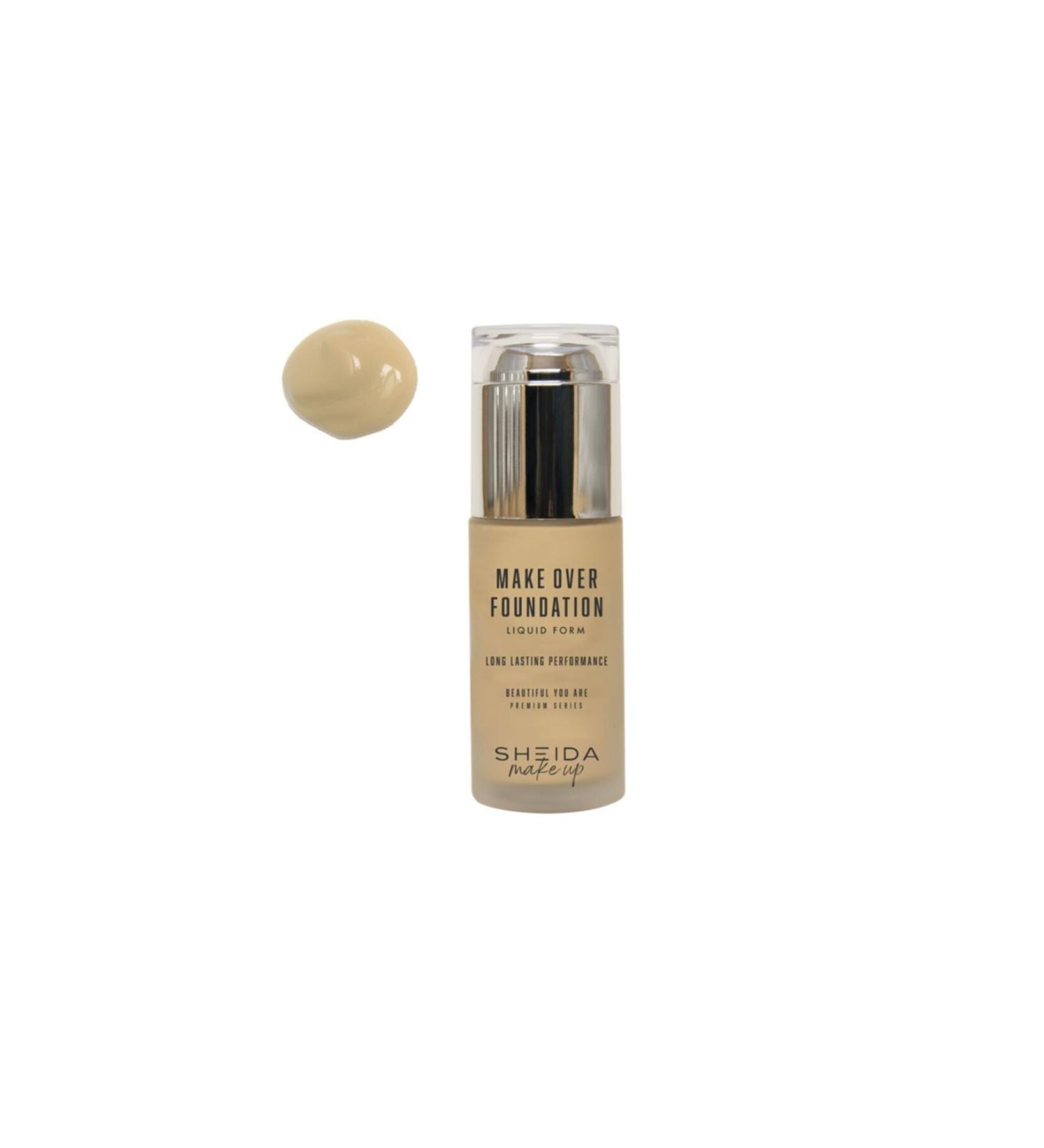 Sheida Make Over Cream Foundation No:80 Spf 15+ 50ml