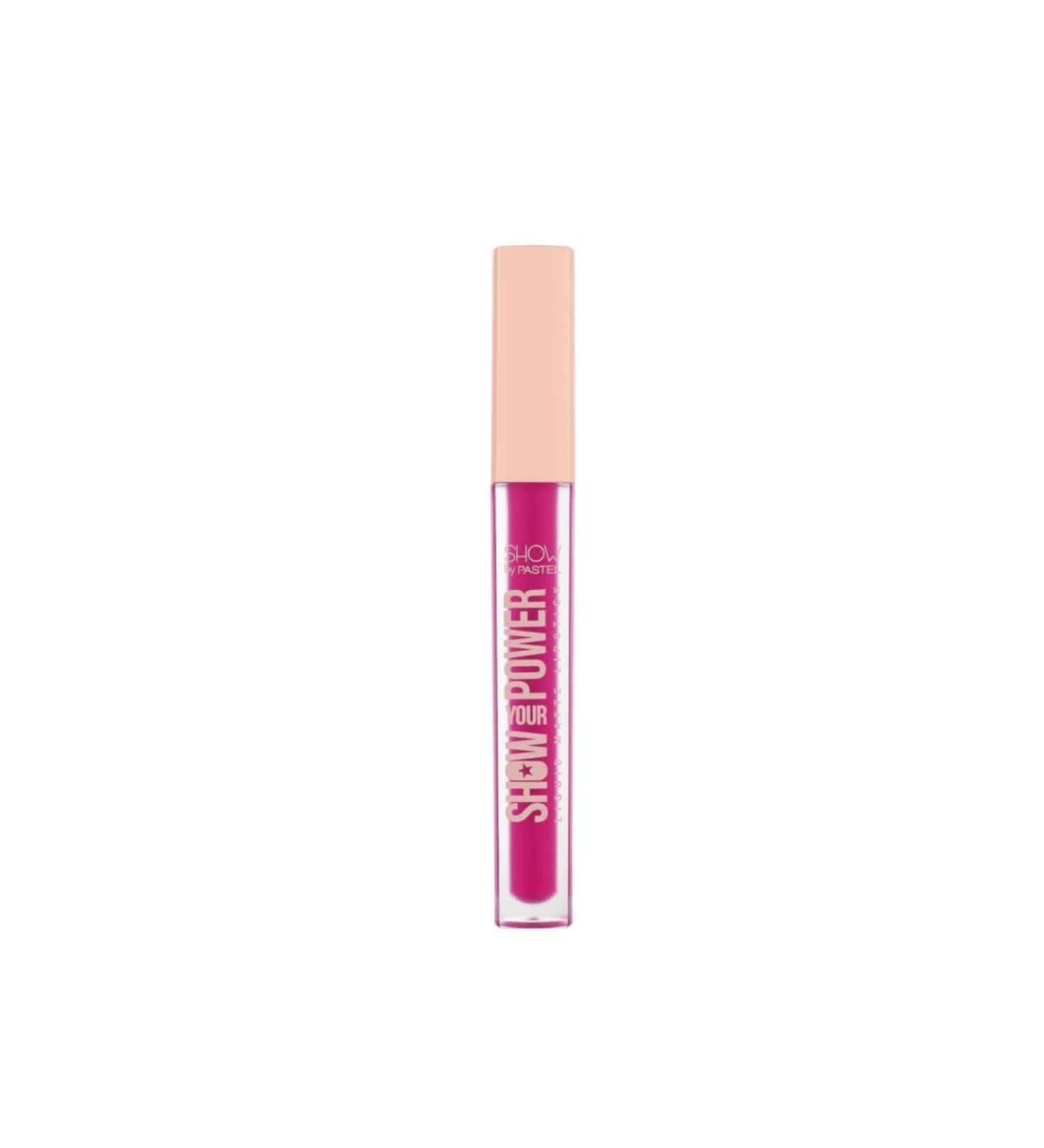 Show by Pastel Show By - Show Your Power Liquid Matte Lipstick No: 608