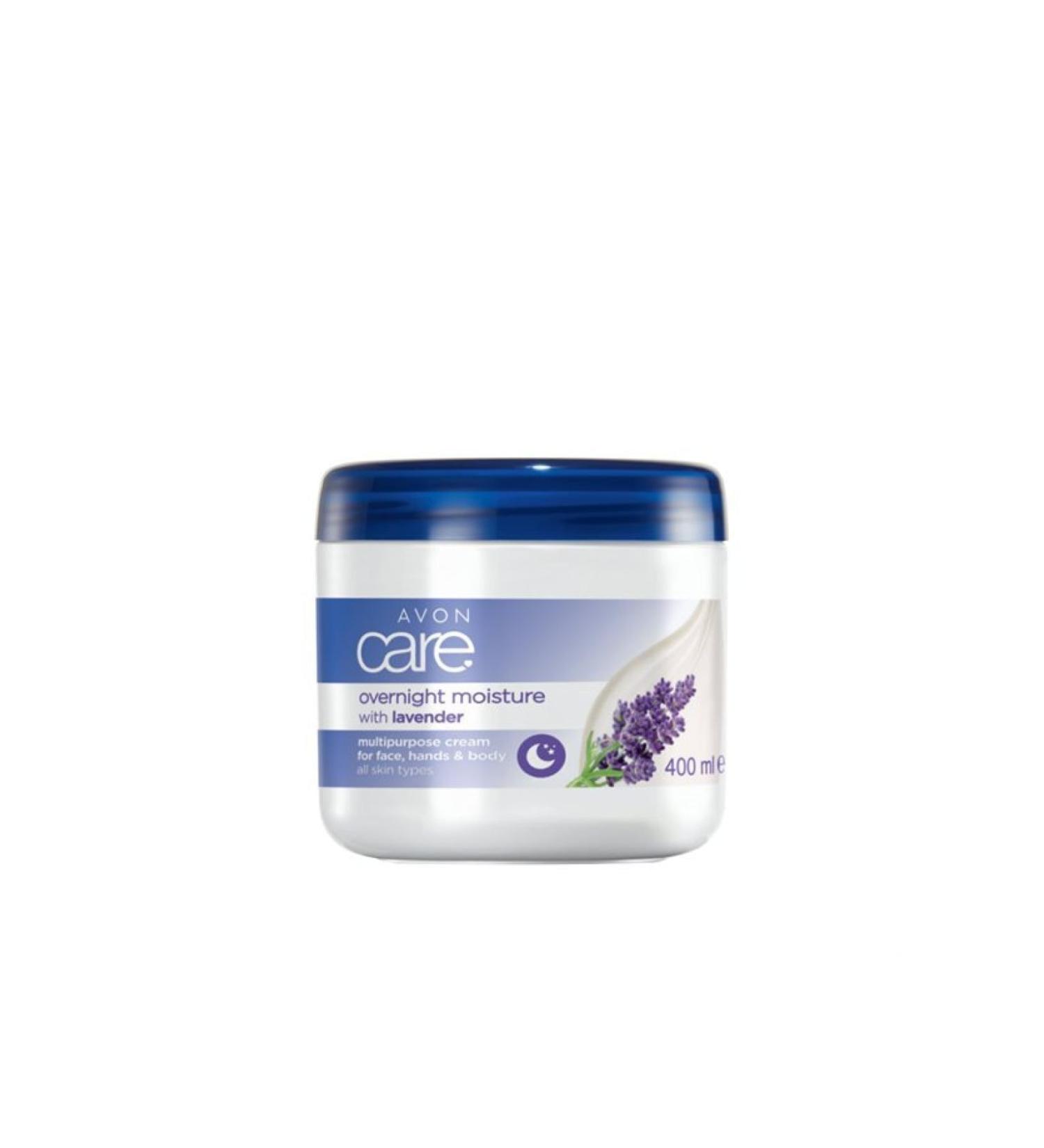 Avon Care Overnight Moisture With Lavender Multi-Purpose Cream 400 Ml