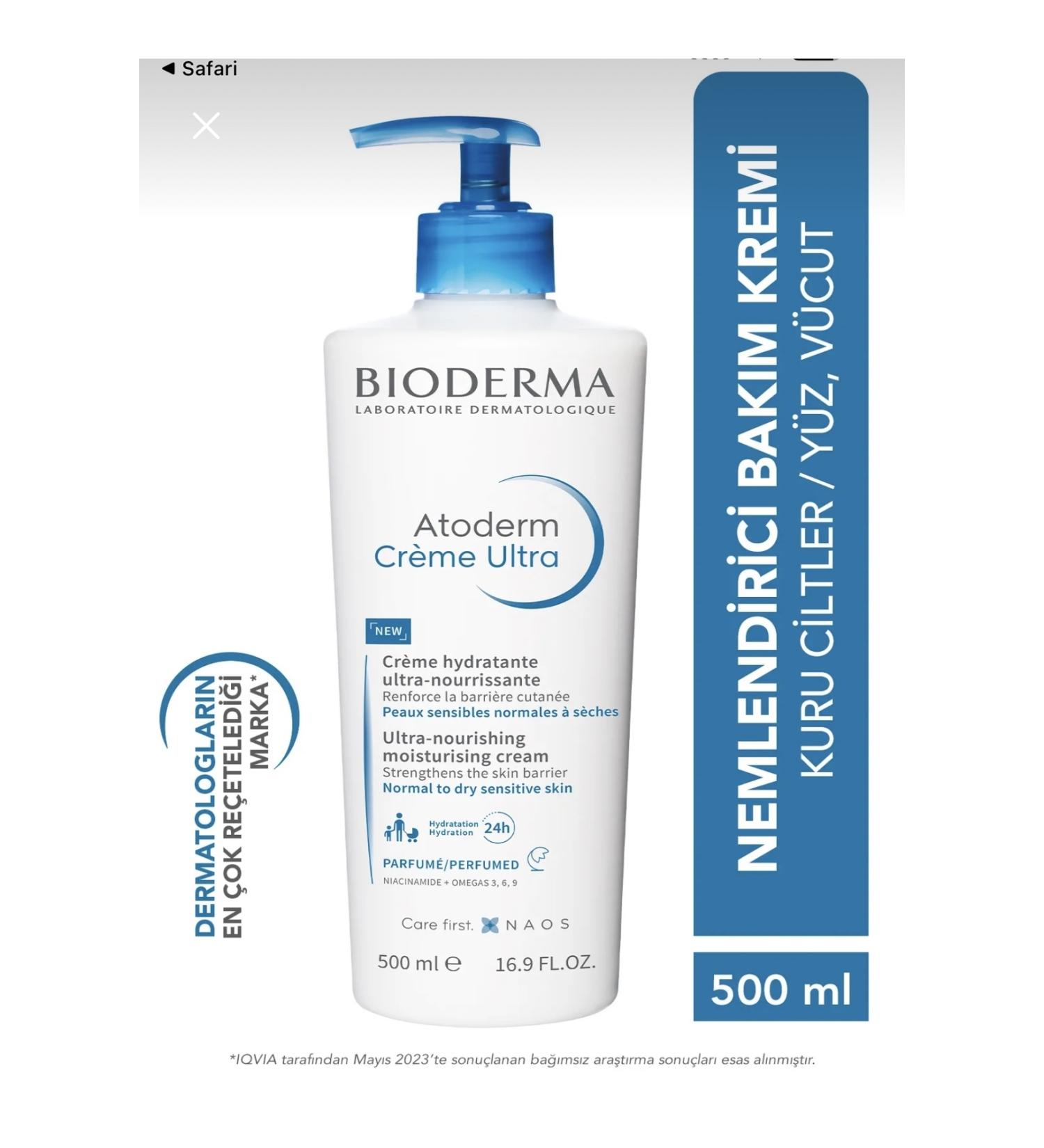 Bioderma Atoderm Creme 200ml