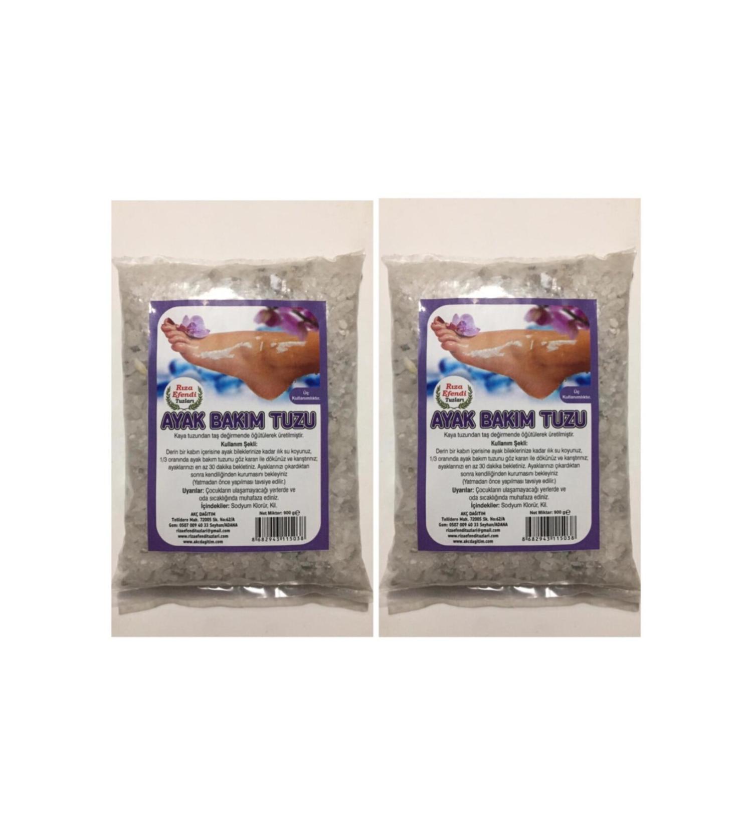 R za Efendi Salts - Foot Care Salt 900gr - 2 Manicure and Pedicure Salt Bath Salt Relaxing