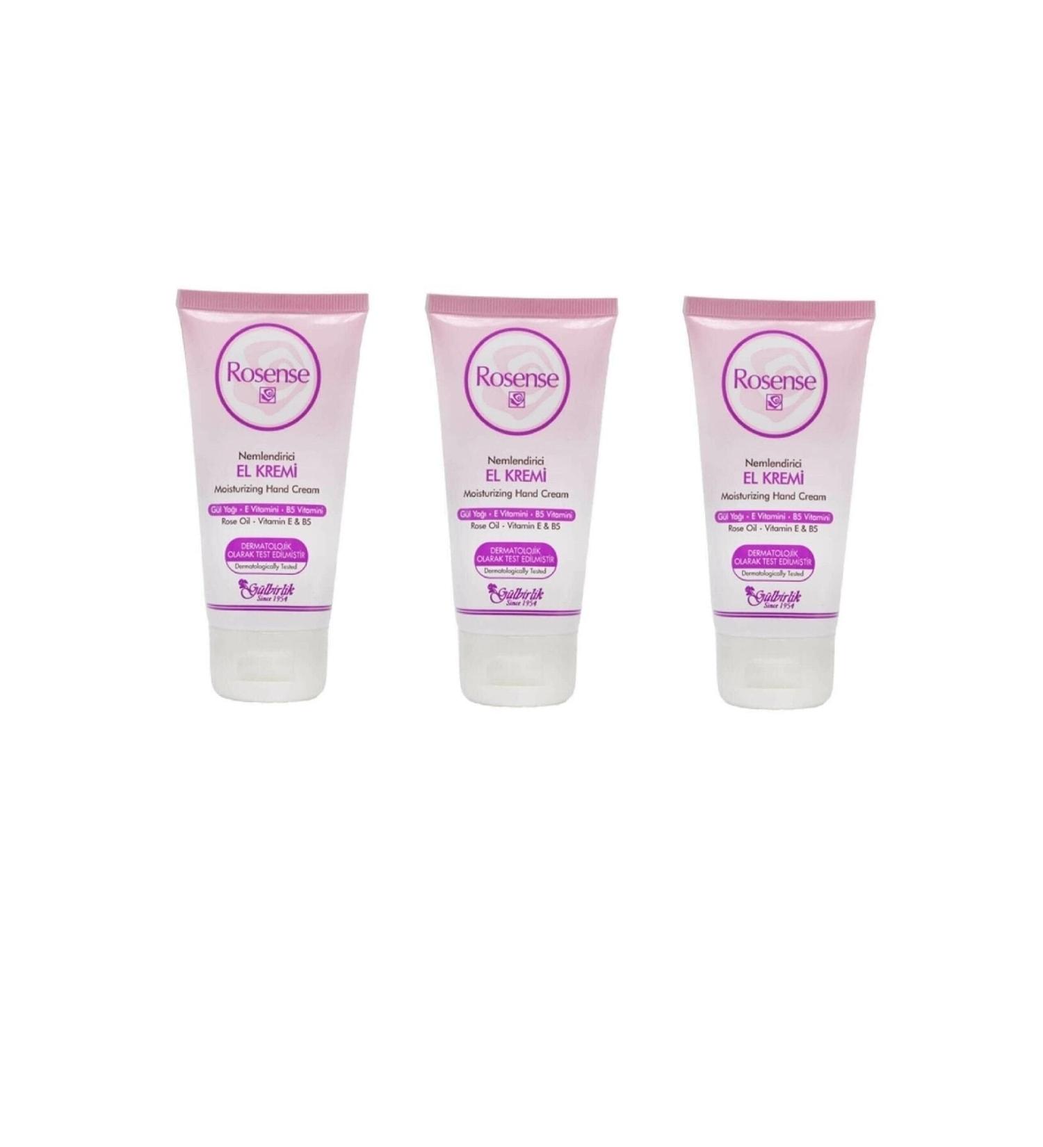 Rosense Moisturizing Hand Cream 20 Ml X 3 Pieces