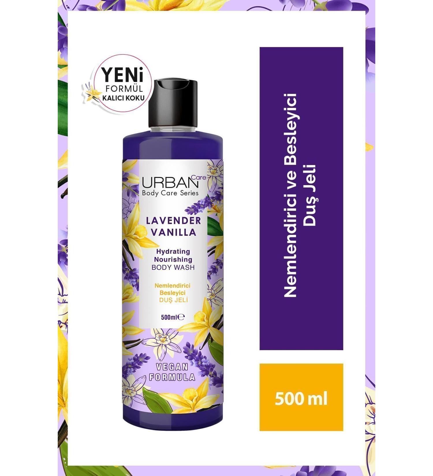 Urban Care Shower Gel Lavender Vanilla Shower Gel 500 ml X2 PCS