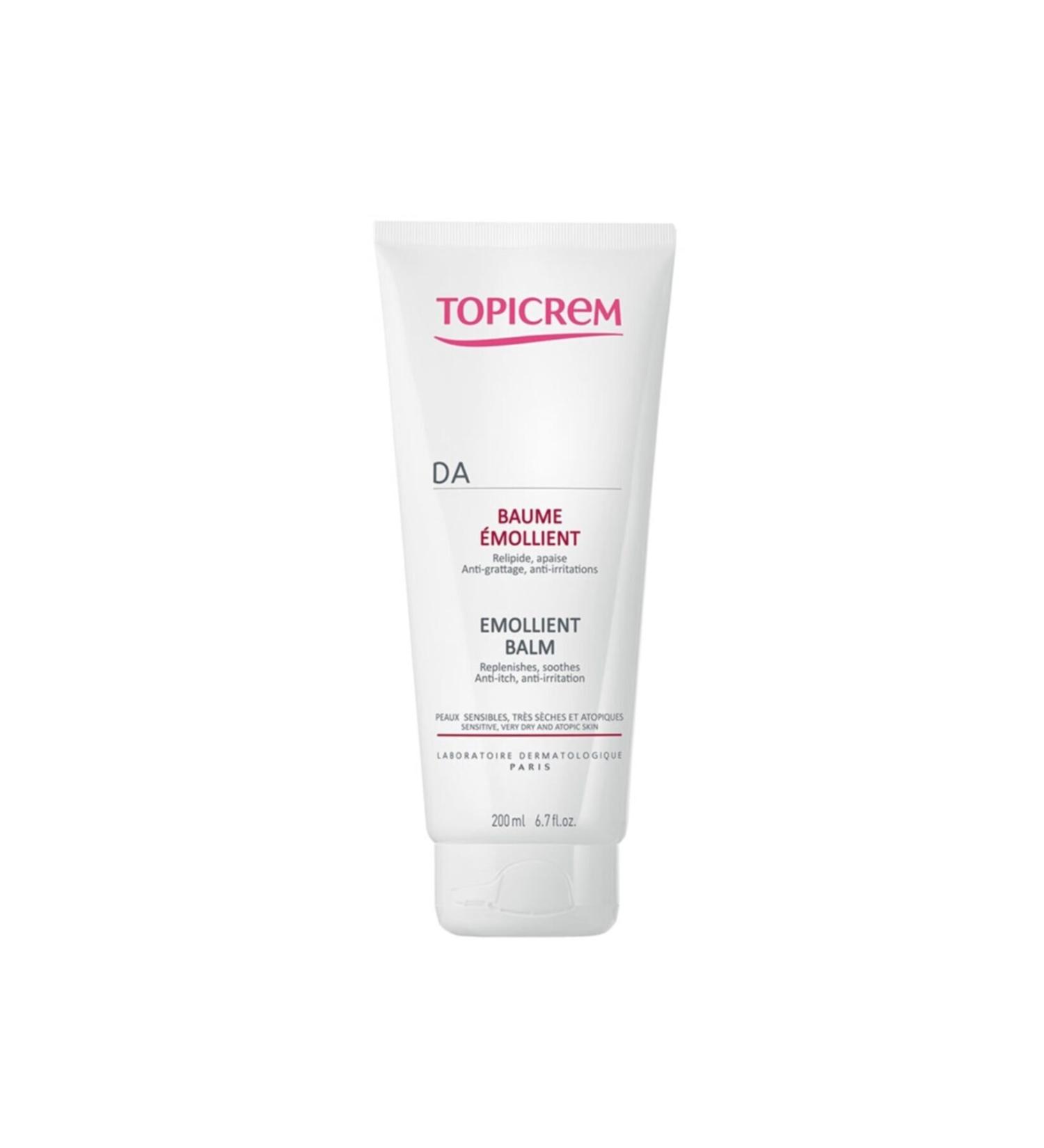 Topicrem Body Moisturizer for Babies Children and Adults Topicrem DA Emollient Balm 200 ML
