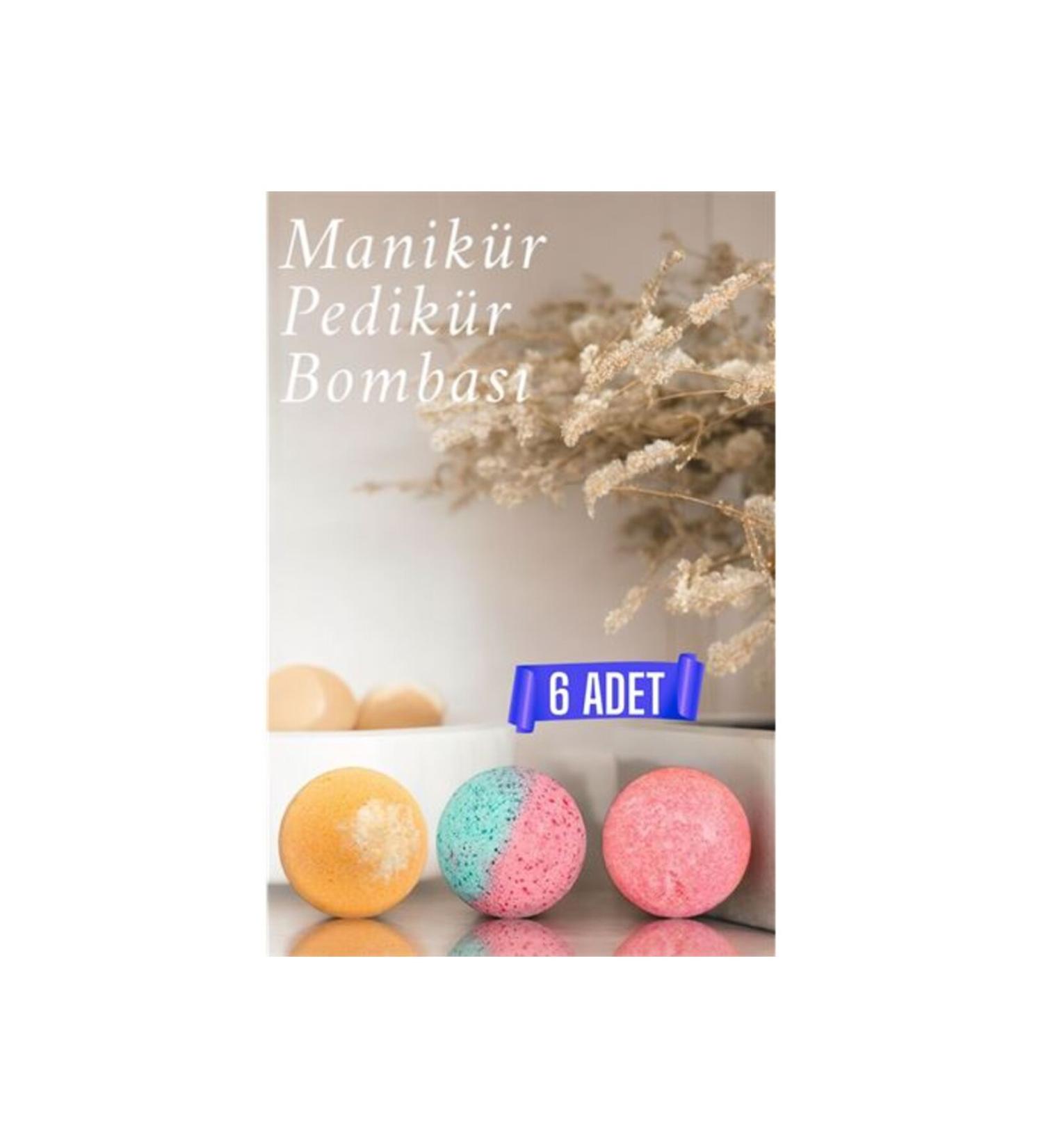 ModaCar 6PCS Pedicure Manicure Bath Bomb Ball