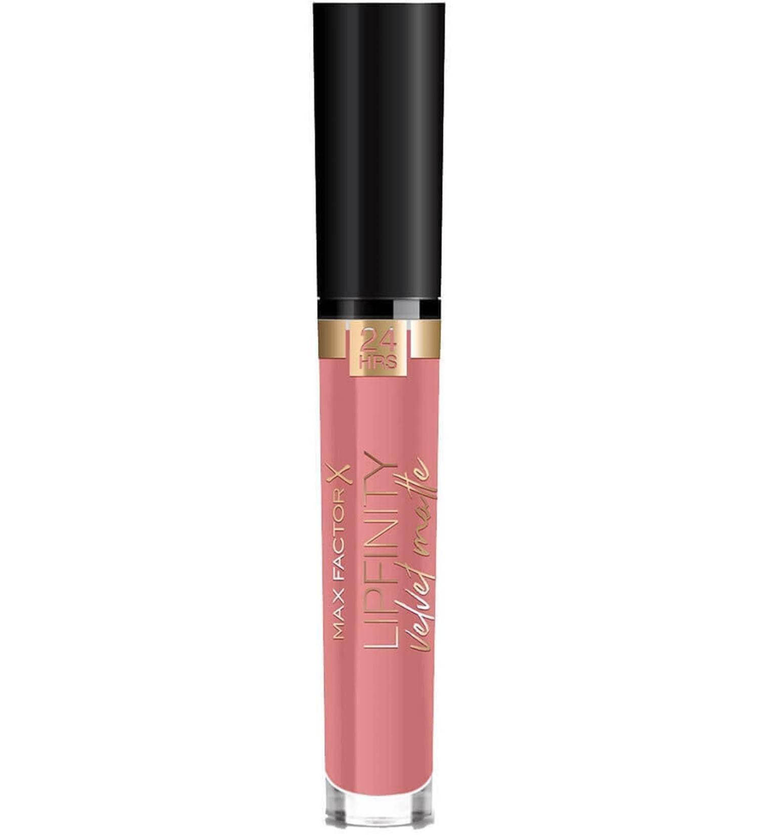 Max Factor Lipfinity Velvet Matte Lipstick 45 Posh Pink