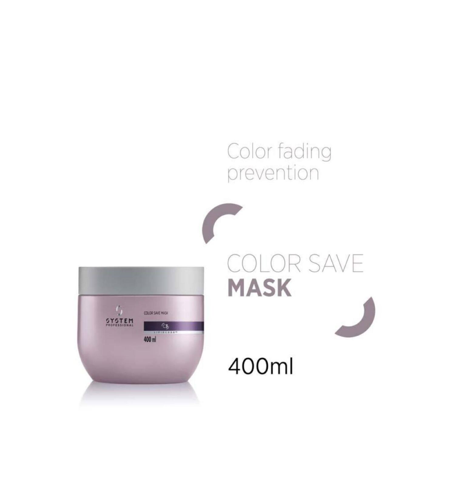 System Professional Color Save Moisturizing Care Mask for Dyed Hair 200ml CYT64974131319639