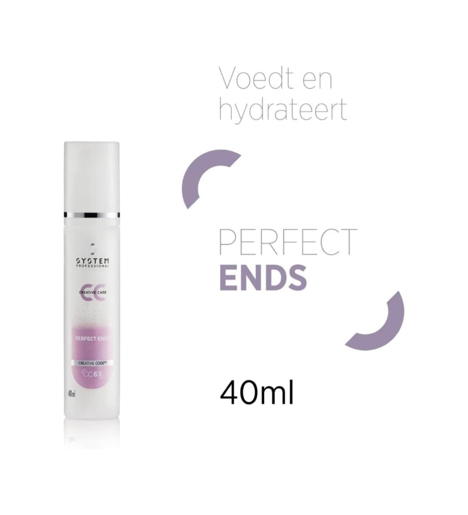System Professional Creative Care CC63 Perfect Ends Ultra Repair Care Lotion 40ml//