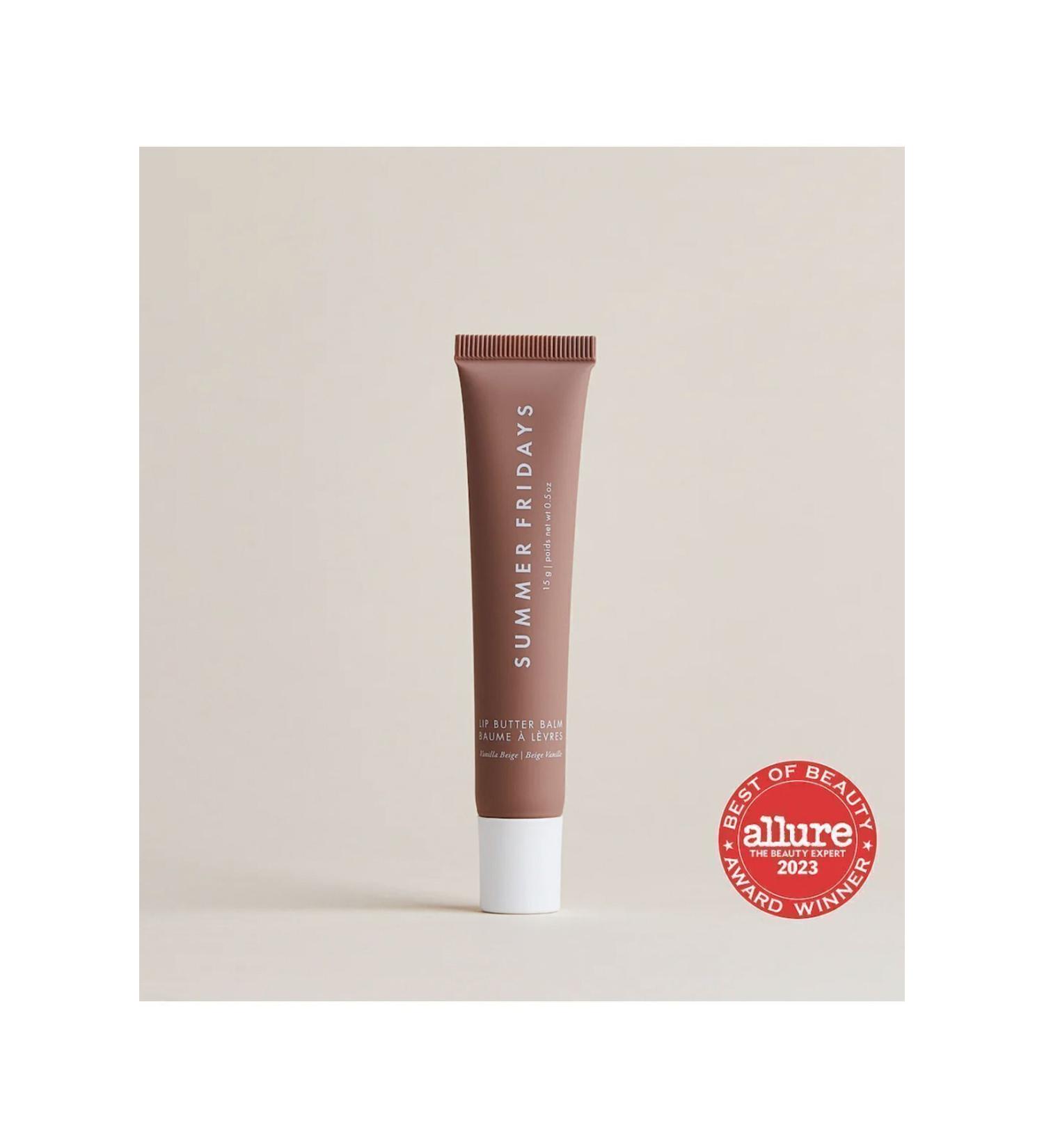 SUMMER FRIDAYS Lip Butter Balm - Moisturizing Lip Balm - Vanilla Beige - Buy Online on GoSupps.com