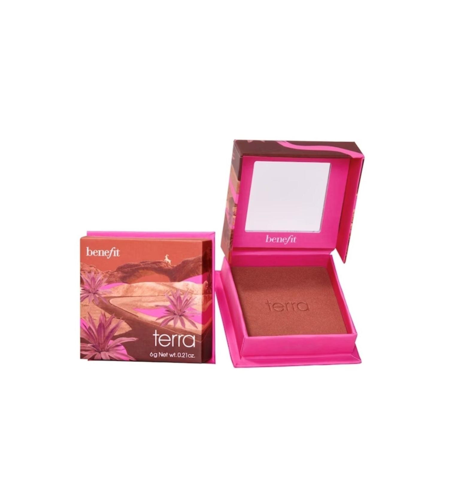 benefit cosmetics Terra Wanderful World Blush Pinkestcosmetics