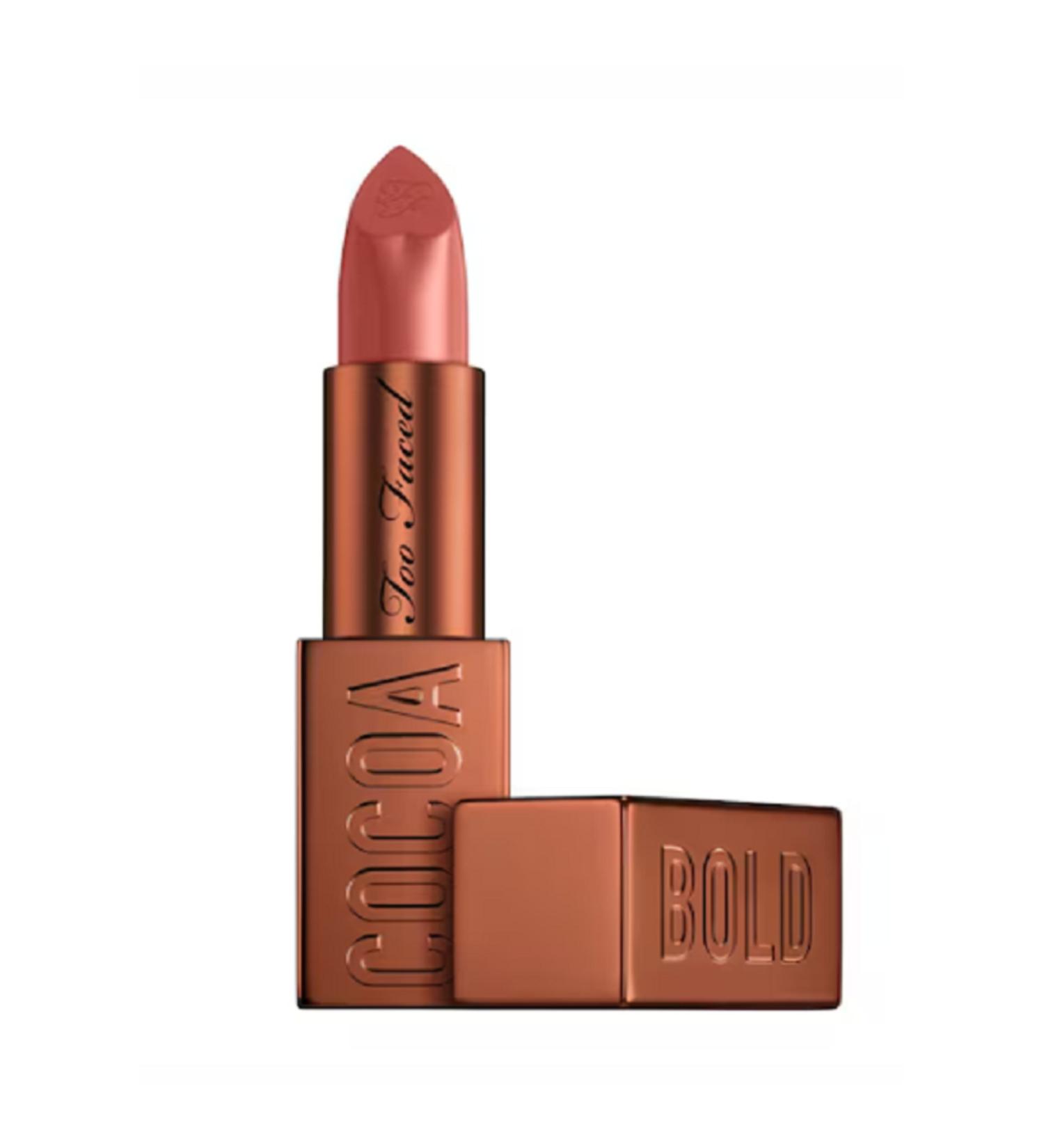Too Faced Chocolate Chip Cocoa Bold Lipstick 3.3 G