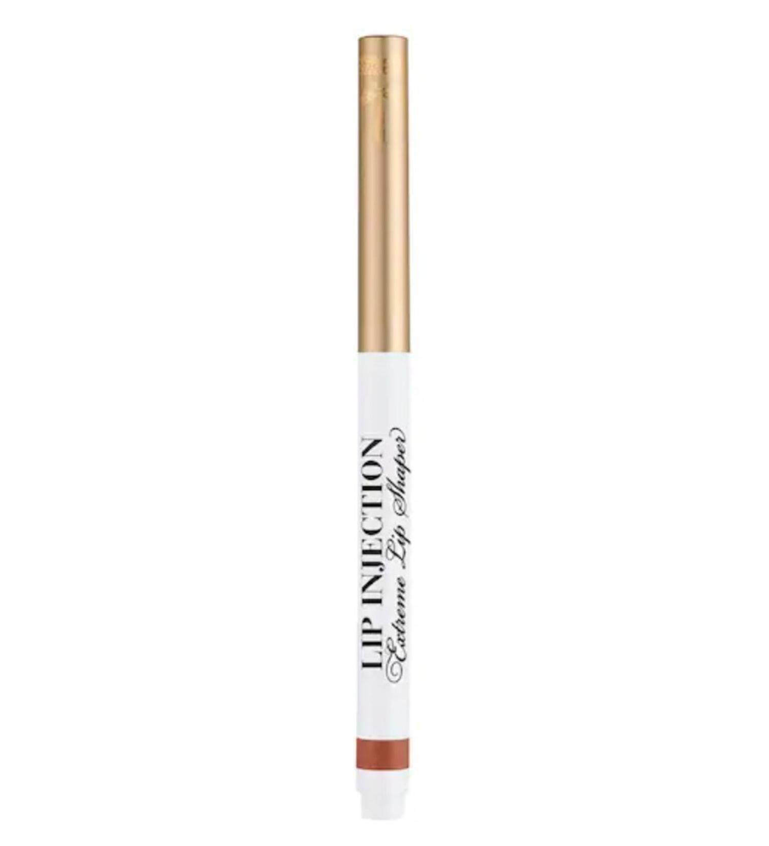 Too Faced Lip Injection Extreme Lip Shaper Cinnamon Swell- Lip Pencil