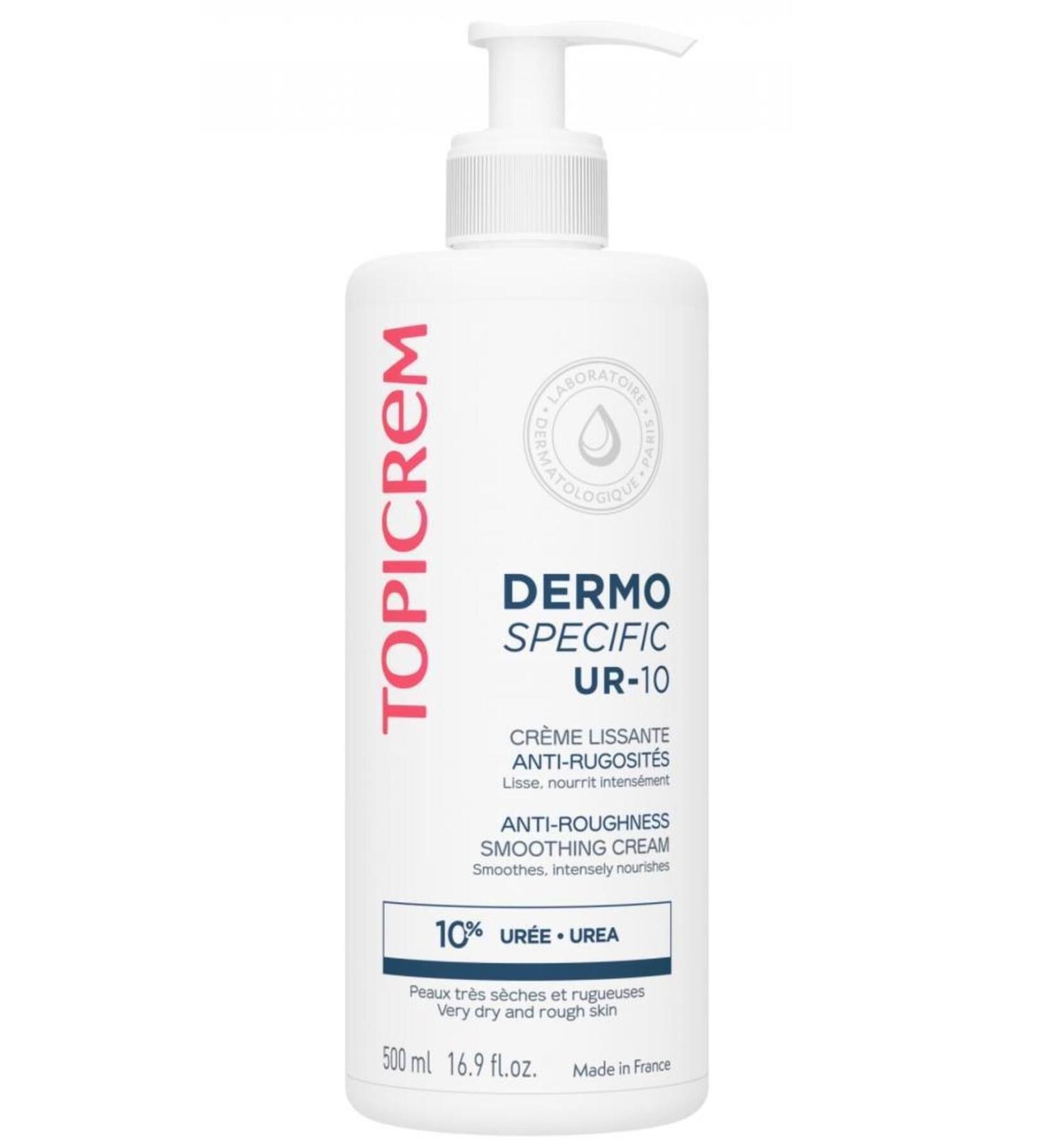 Topicrem Dermo Specific Ur-10 Anti-roughness Smoothing Cream 500 ml