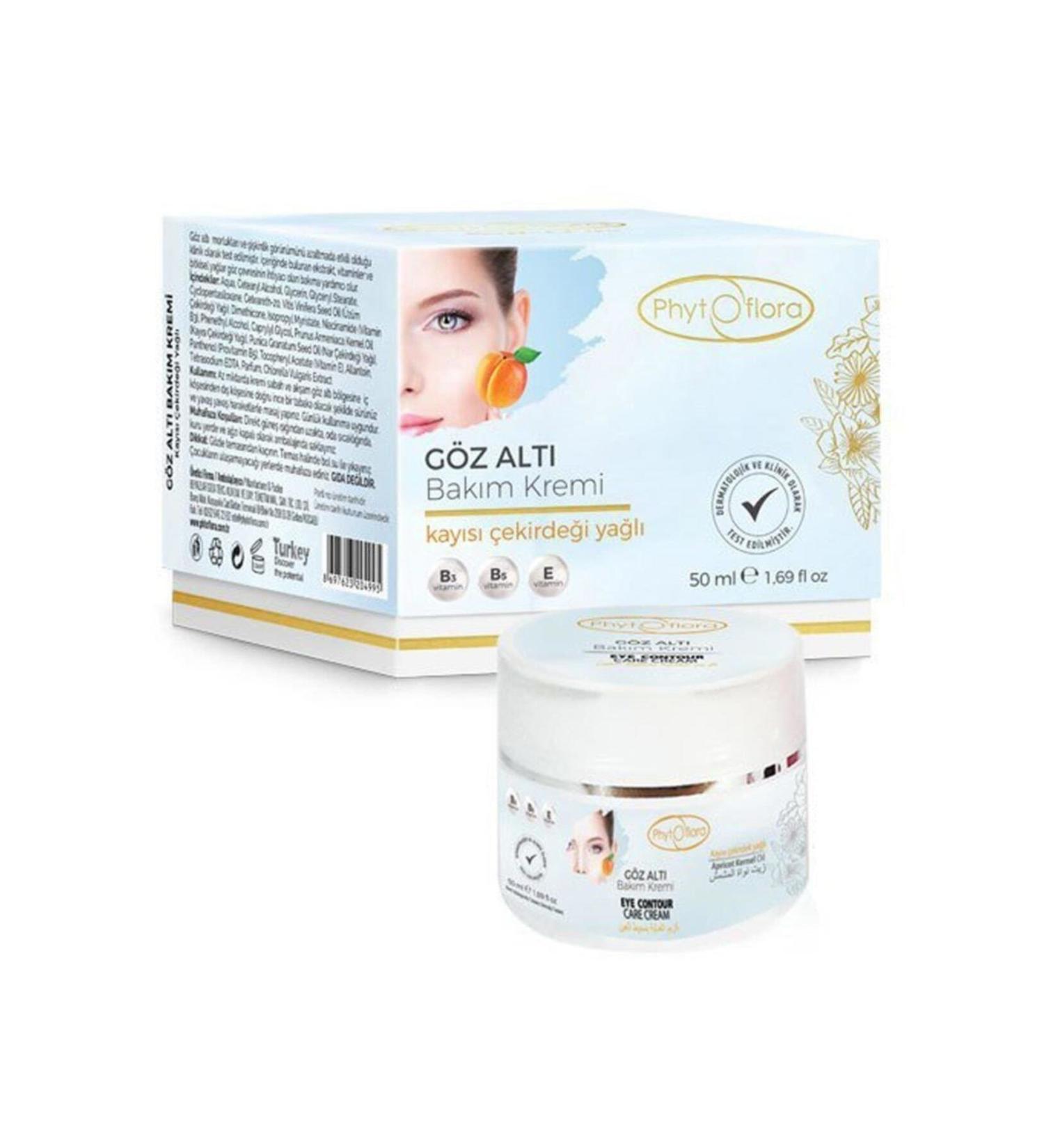 Phytoflora Siftaholsun Market Under Eye Care Cream (APRICOT POT OIL) 50 ml