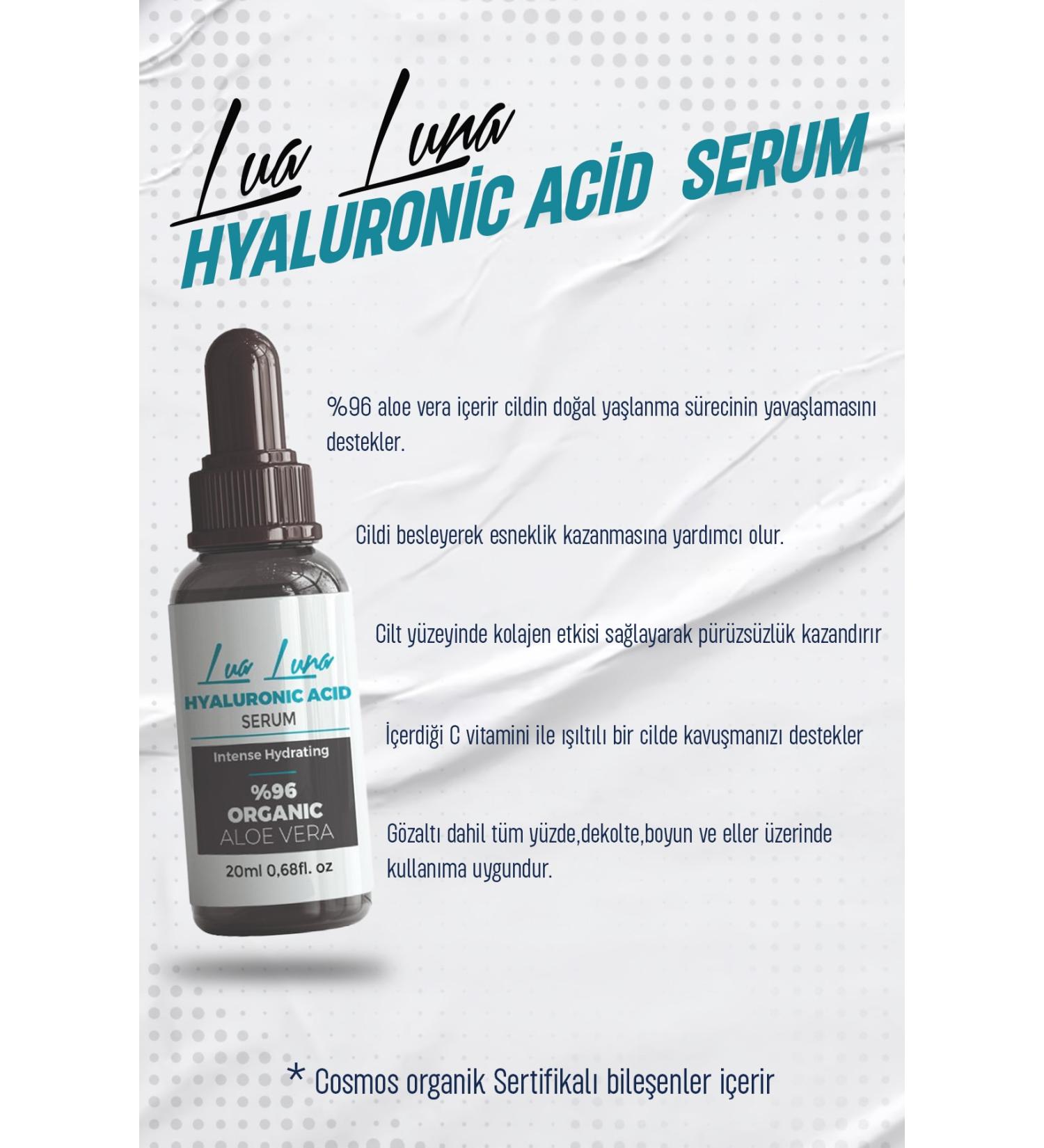 lua luna Hyaluronic Acid Serum 20 Ml