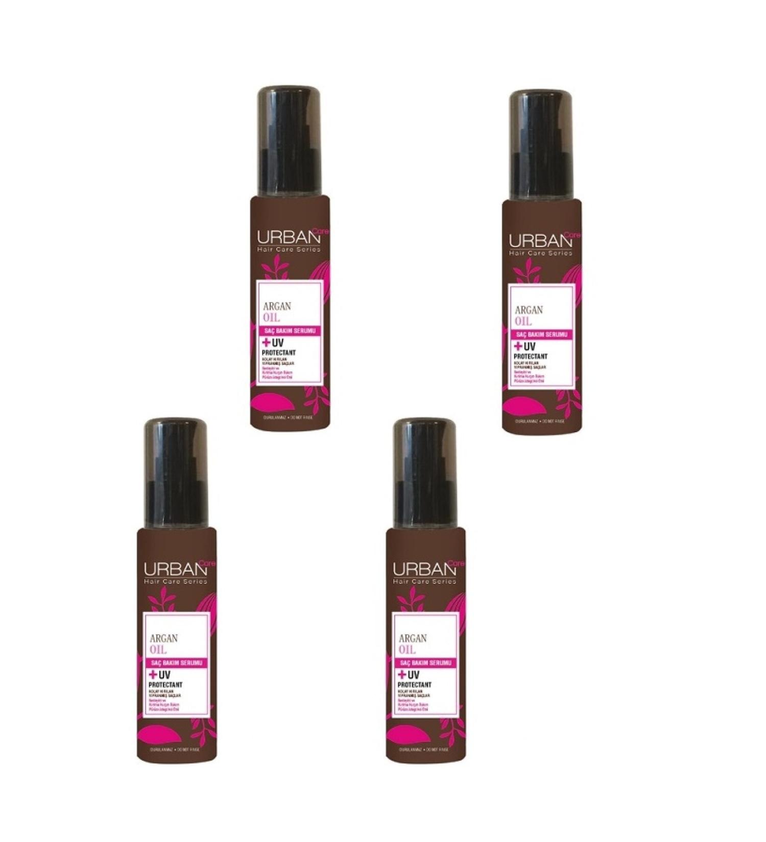 Urban Care Herbal Keratin and Argan Oil Hair Care Serum 75 ml 4 Pieces