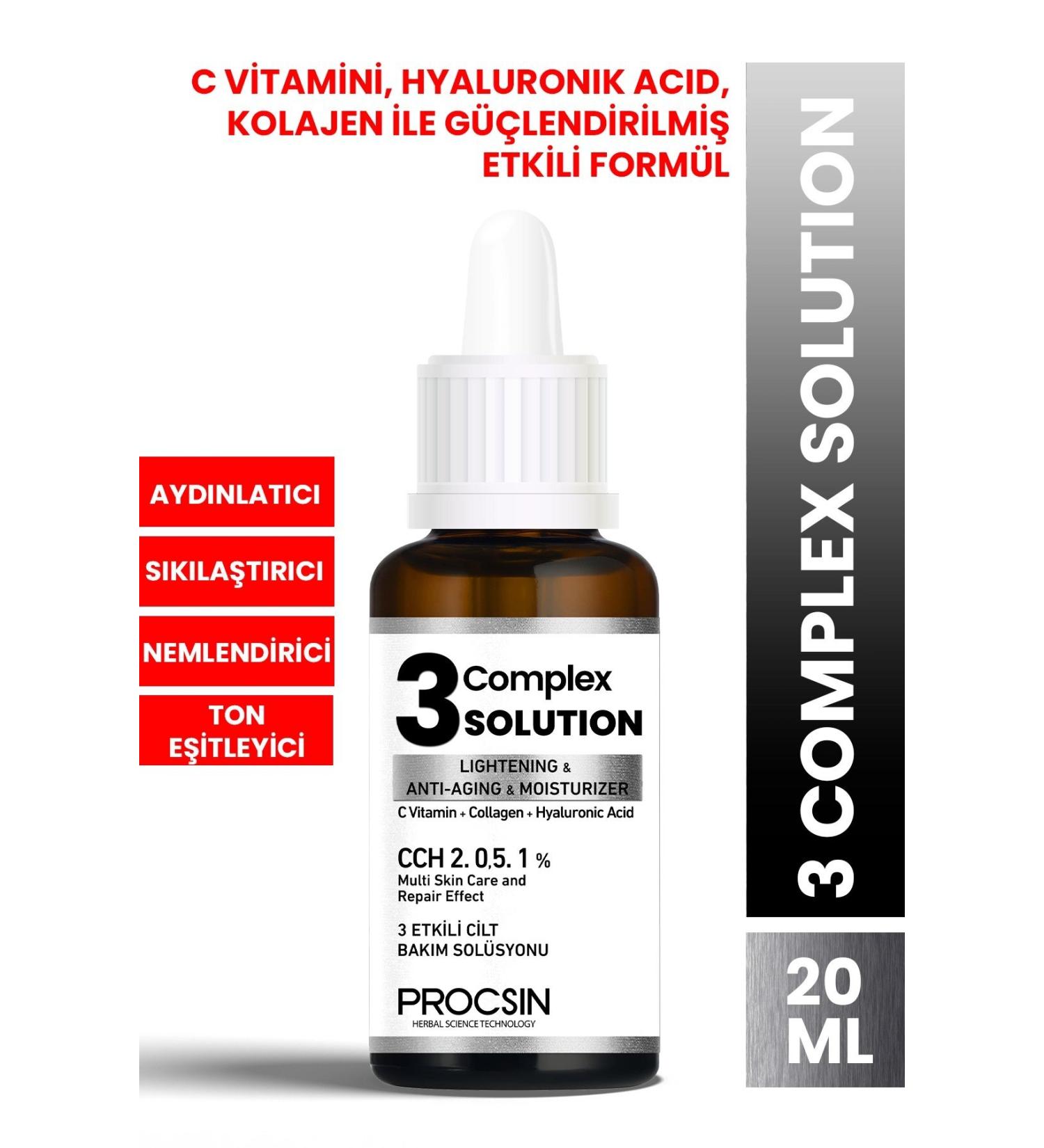 PROCSIN Brightening Firming Moisturizer 3 Complex Solution 20 ml - Buy Online on GoSupps.com