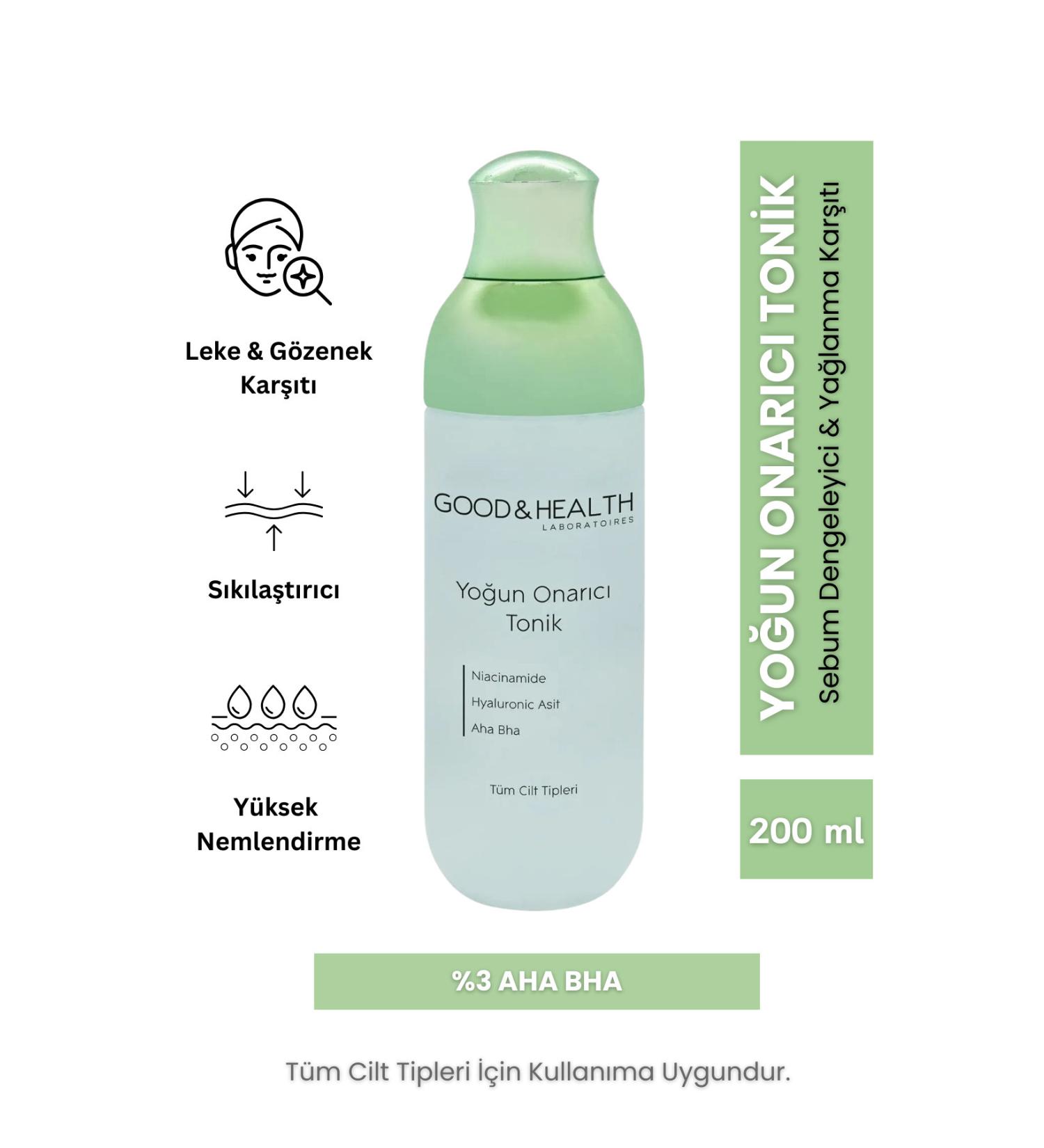 Good & Health Intensive Repair Pore Tightening Toner 200 ml - Buy Online on GoSupps.com
