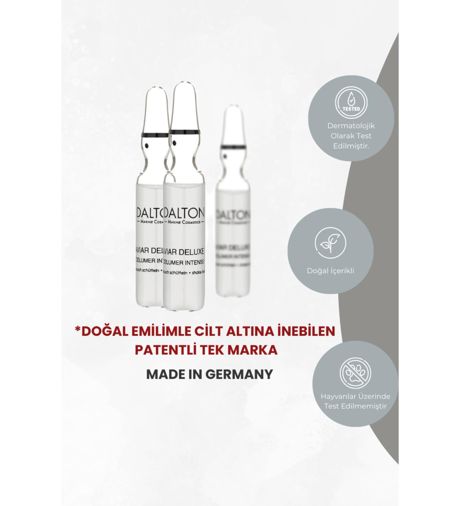 DALTON MARINE COSMETICS Repairing Smoothing Caviar Deluxe Anti Aging Caviar 3-Pack Ampoule for Mature Skin - Buy Online on GoSupps.com
