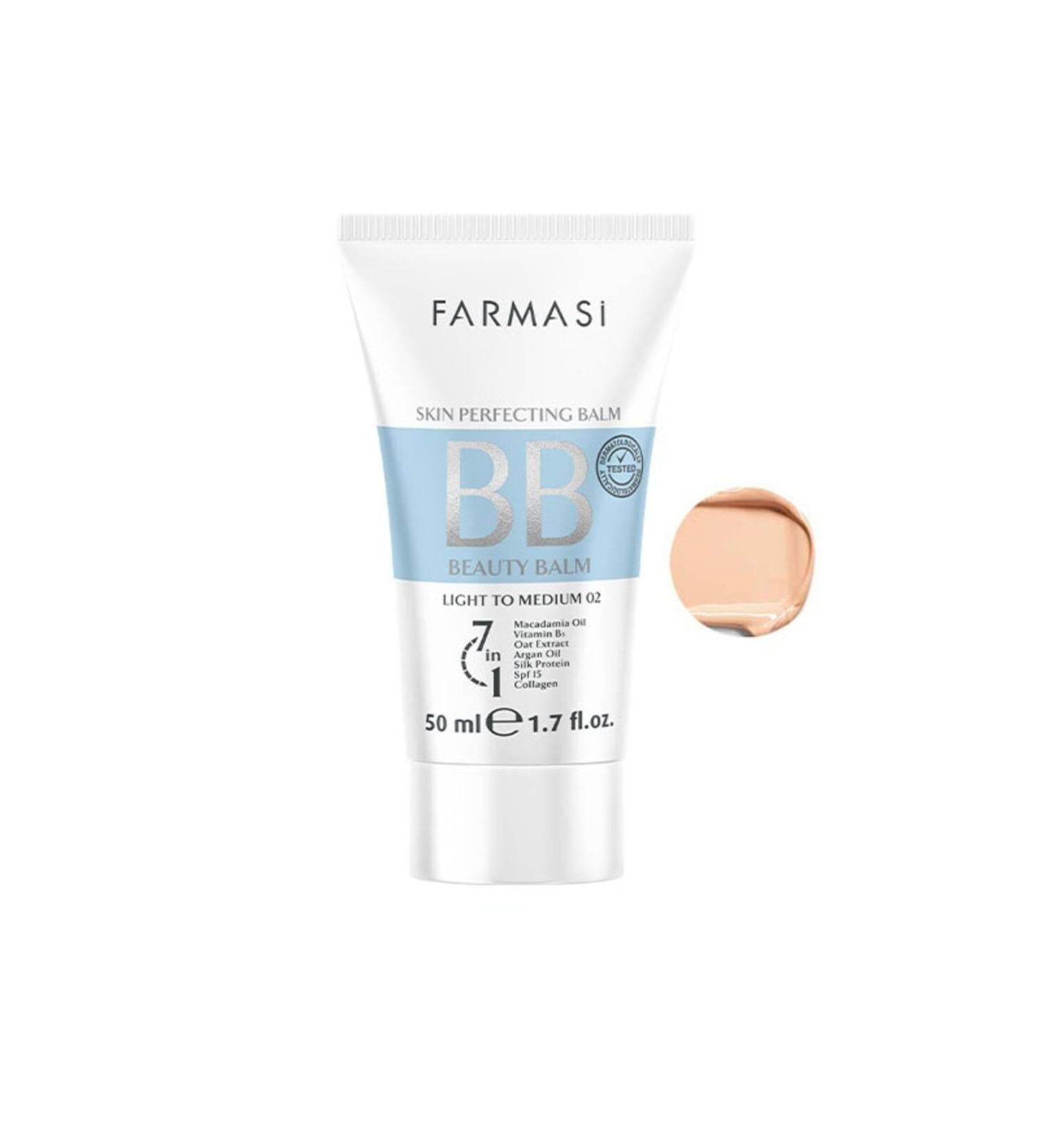 Farmasi Bb Cream 02 Light to Medium 50 gr