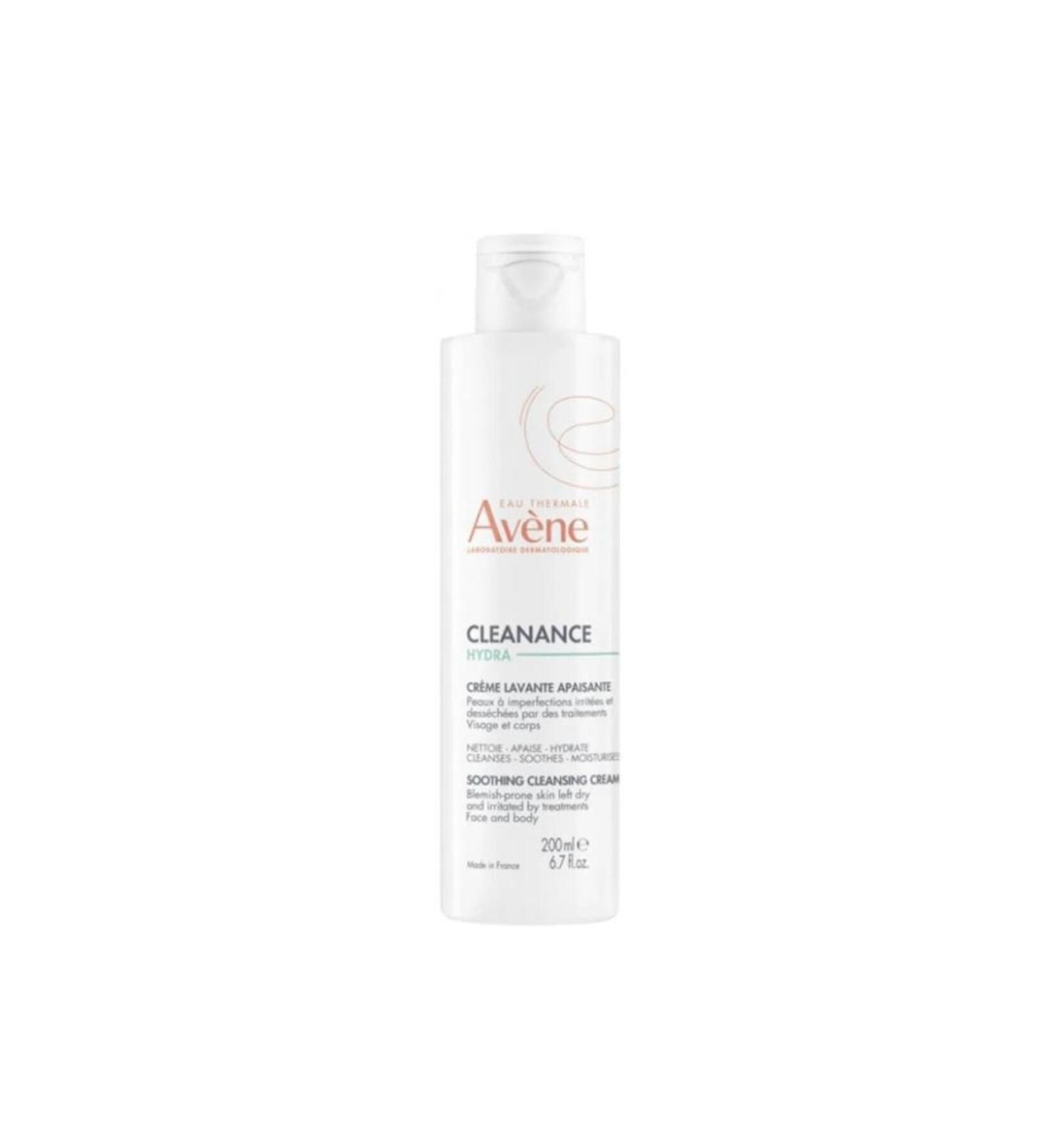 Avene Cleanance Hydra Soothing Cleansing Cream 200 ml
