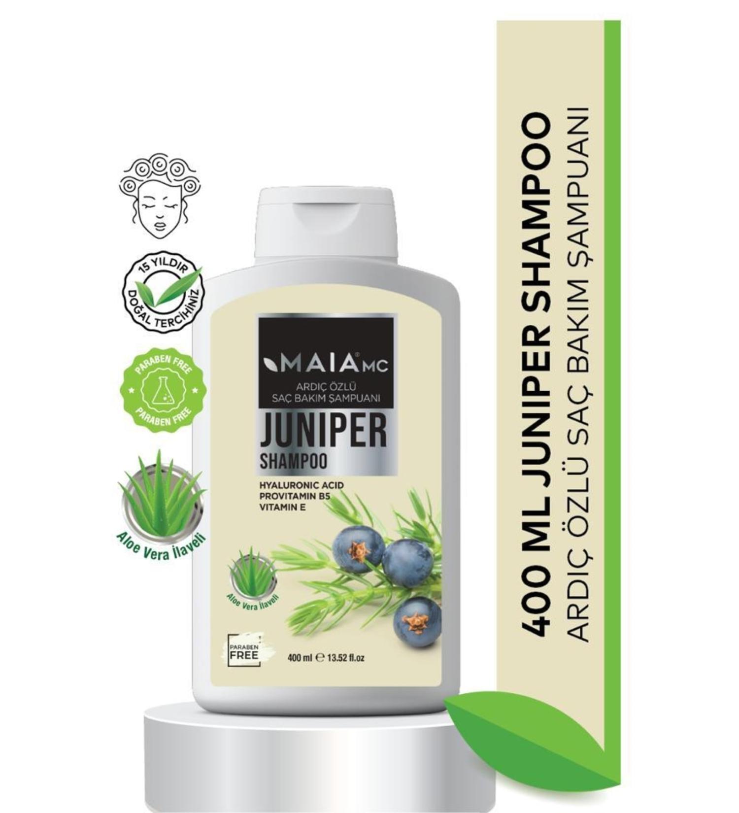 Maia mc Juniper Extract Hair Care Shampoo 400 ml - Buy Online on GoSupps.com