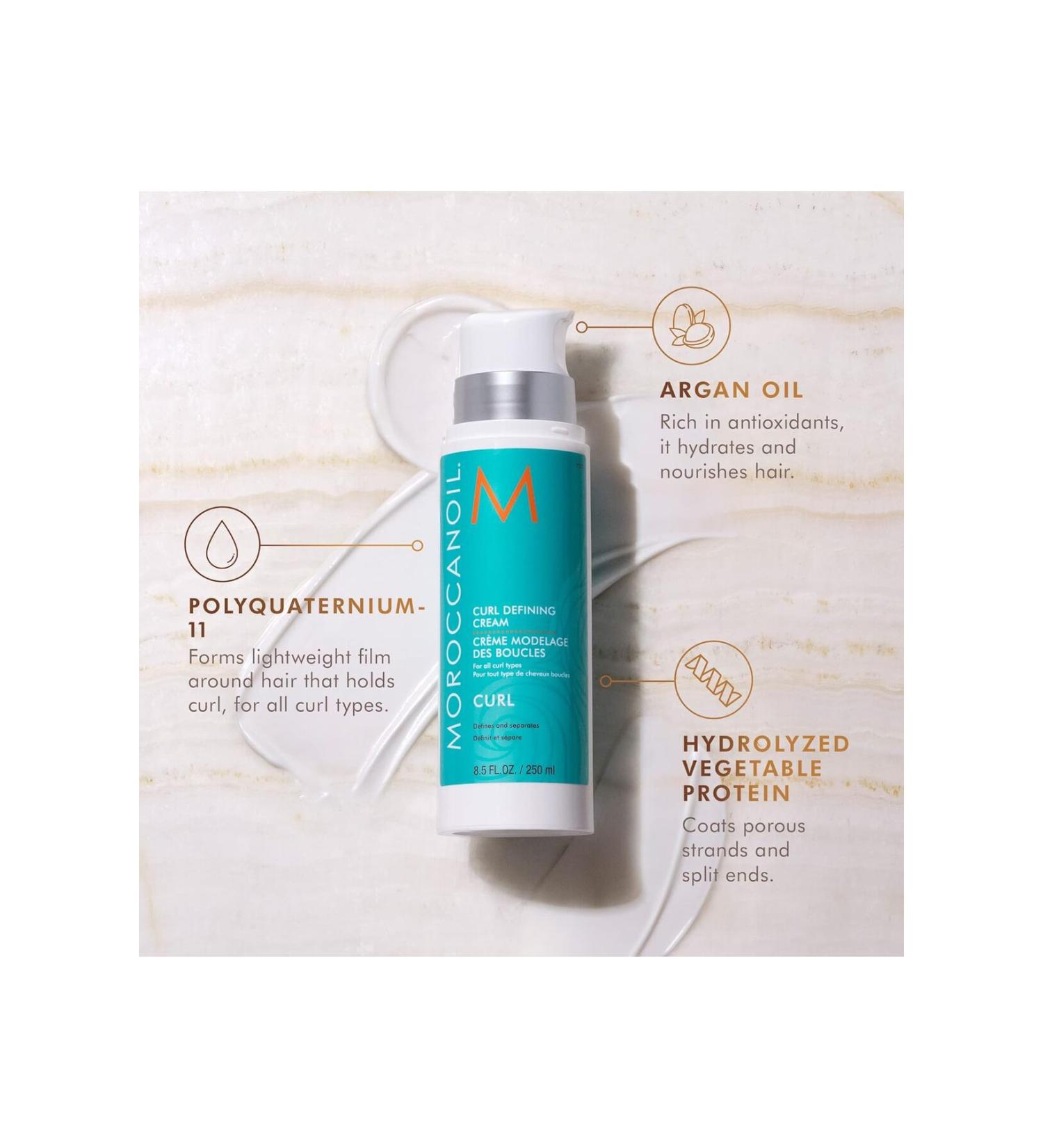 Moroccanoil Argan Curl Styling Cream: Curl Defining 8.5floz Contains linalool 25BEAUTYSECRETS