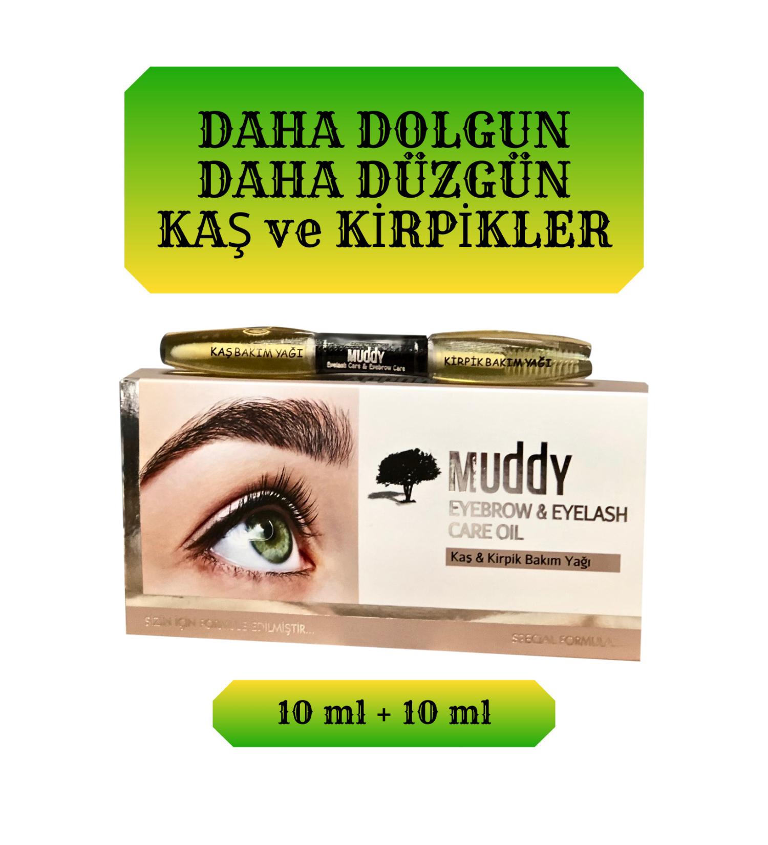 Muddy Nourishing and Repairing Eyebrow & Eyelash Care Oil 8680419064699 - Buy Online on GoSupps.com