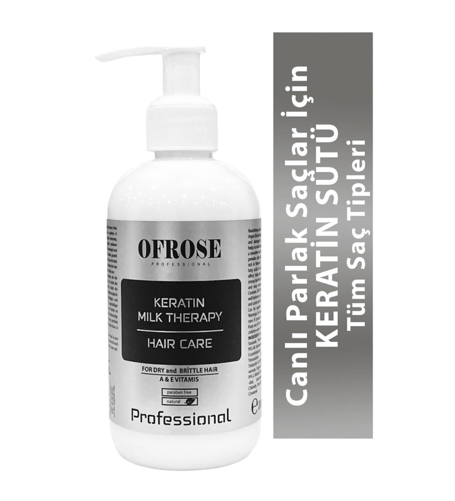OFROSE Keratin Milk Hair Protein 250ml - Buy Online on GoSupps.com