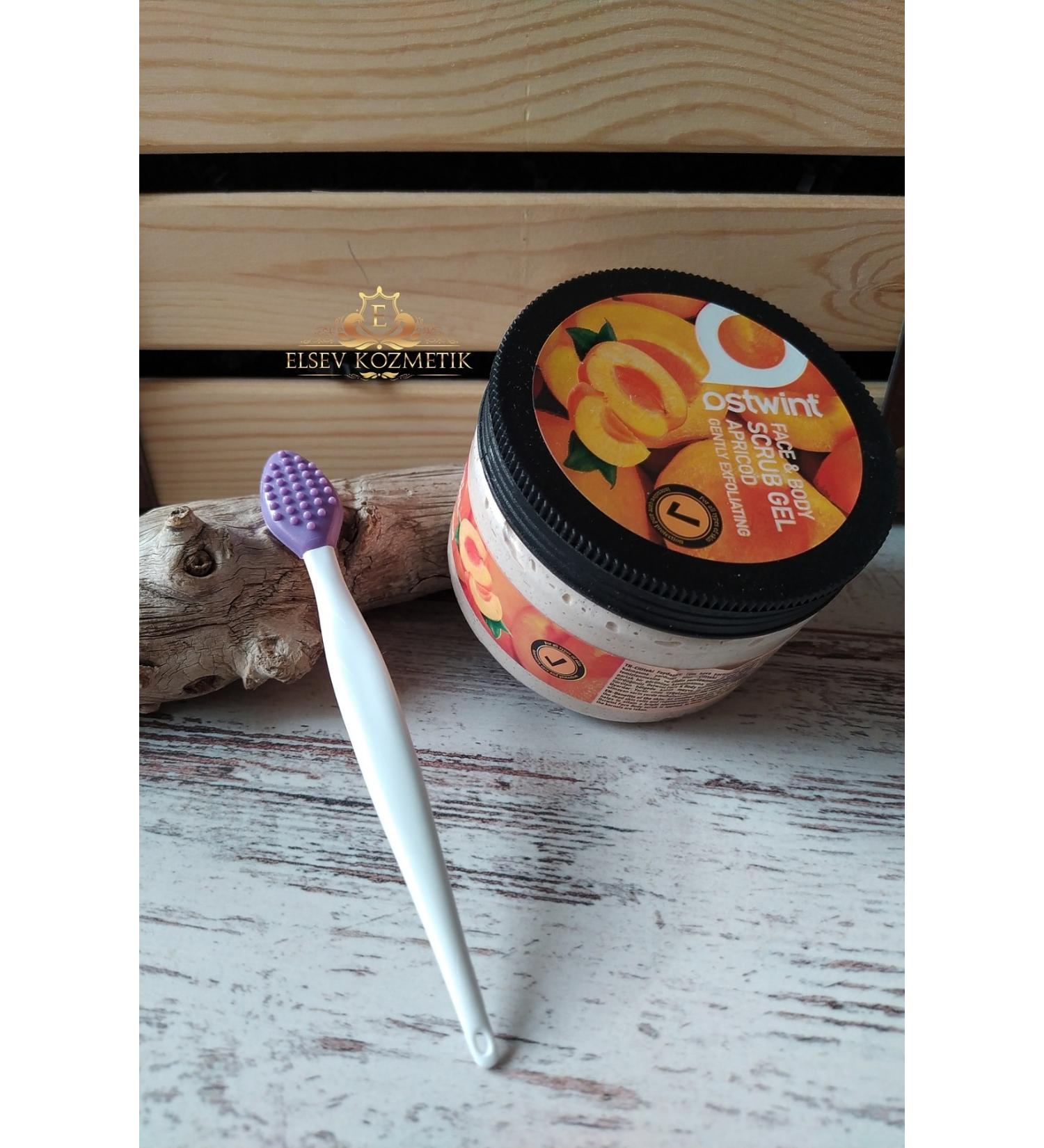 Ostwint Face and Body Peeling Effective Scrub Gel Apricot Elsevkozmetik