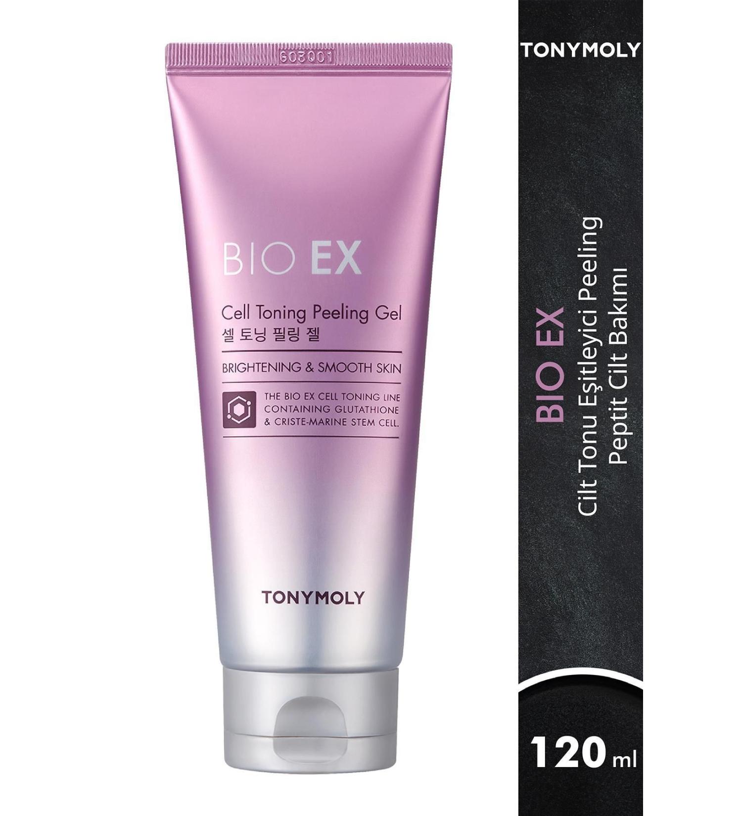 TONYMOLY Peeling Bio Ex Cell Skin Tone Equalizing Peptide Skin Care 120ml - Buy Online on GoSupps.com