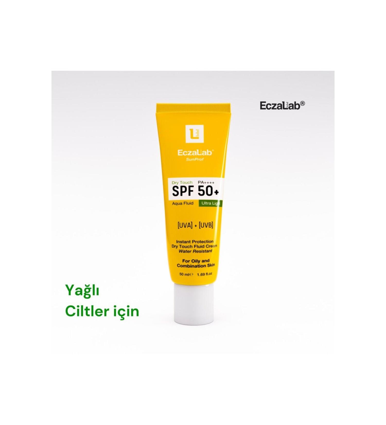 eczalab Sunprof Oily Skins Aqua Fluid SPF 50+ 50 ml Sun Cream