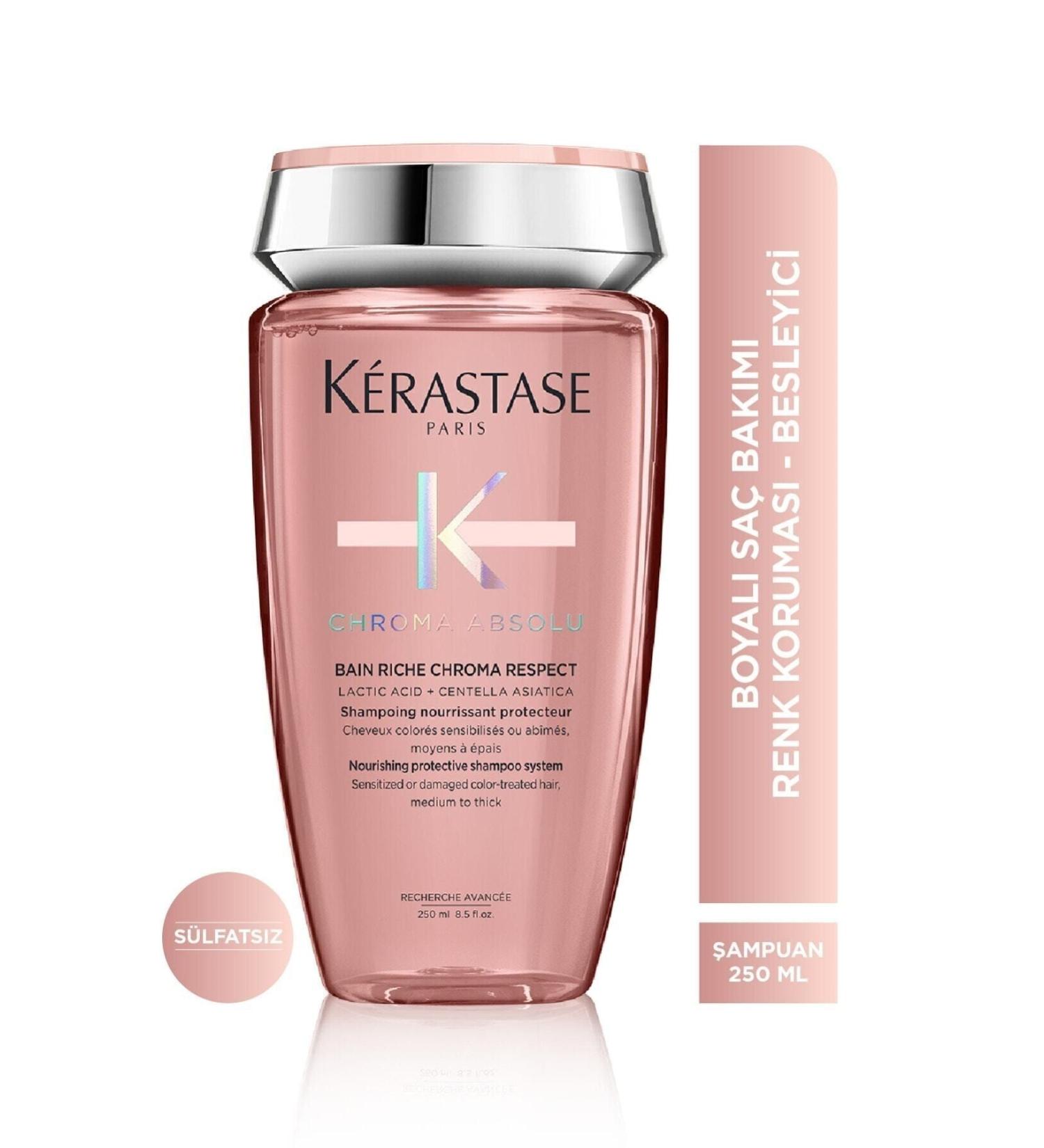 Kerastase Chroma Absolu Bain Riche Nourishing and Protective Shampoo for Colored Hair .5 Neslibeauty66