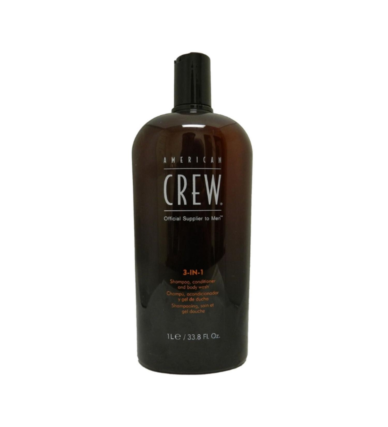 American Crew SPLIT ENDS REPAIR SHAMPOO + HAIR CREAM + SHOWER GEL 1000 ML D.CENTER872