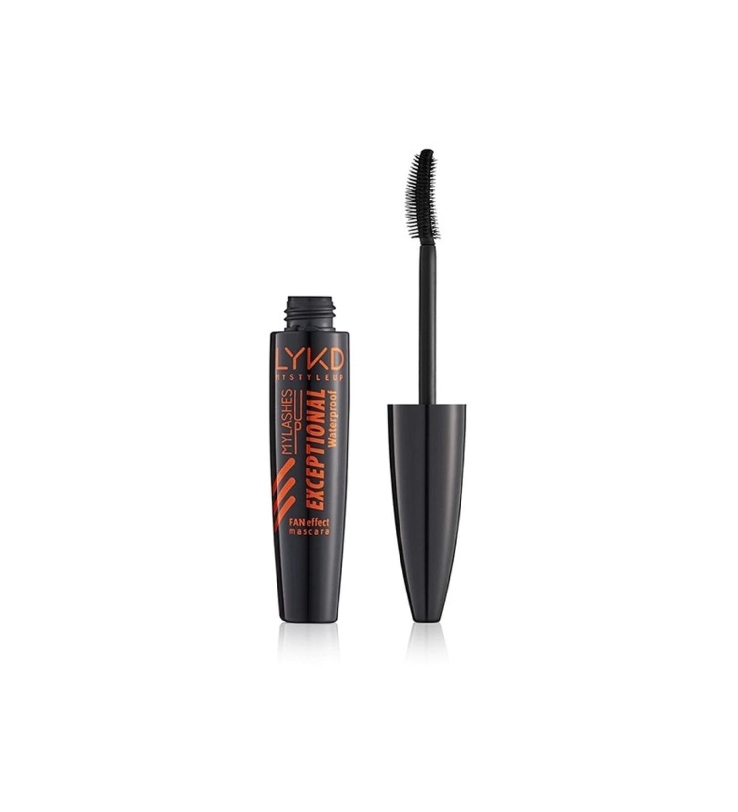 lykd Exceptional Fan Effect & Fan Effect and Curling Waterproof Mascara