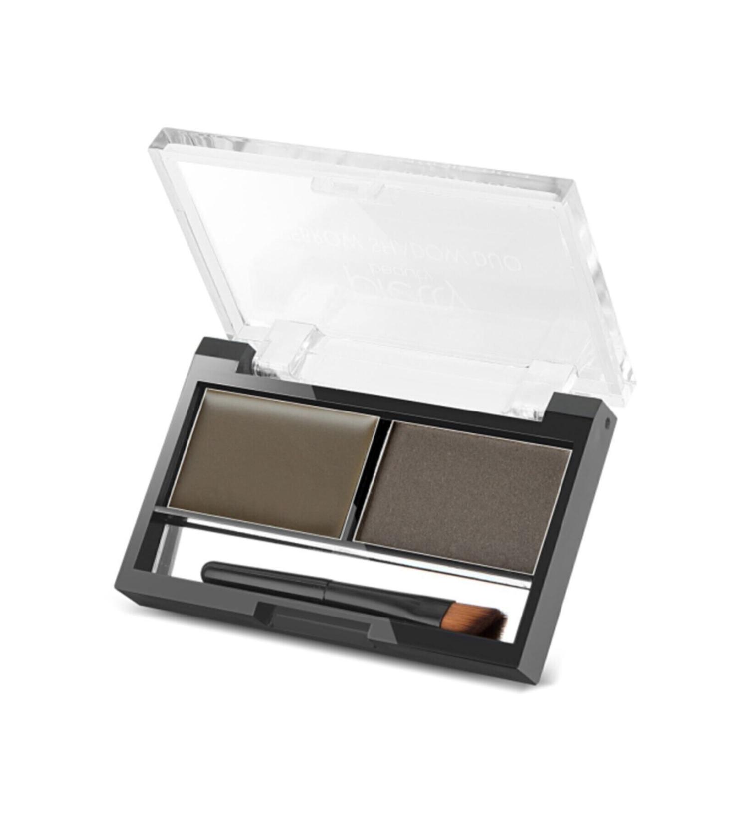 Pretty Beauty Eyebrow & Eyebrow Shadow Duo Gel & Powder No:03