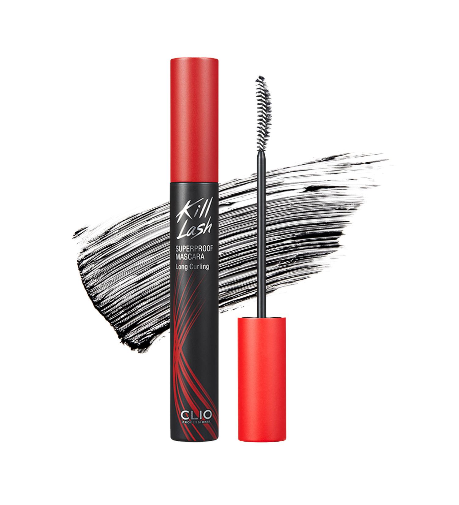 CLIO Permanent Long Curly Eyelash Effect Mascara Clio Kill Lash Superproof Mascara (01 Long Curling) - Buy Online on GoSupps.com