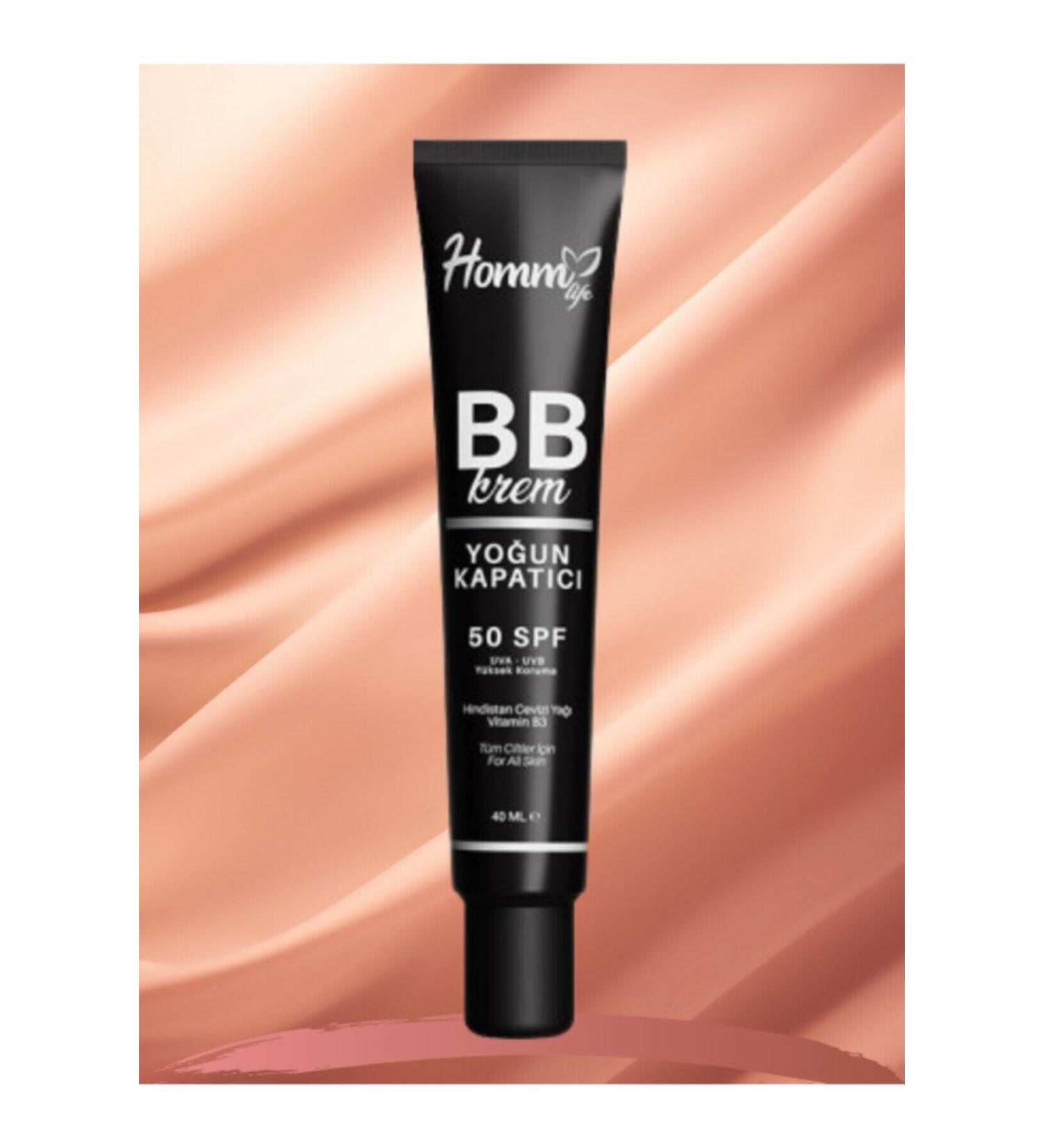 Homm Life Sunscreen BB Cream Intensive Concealer 50+ Spf 40 ml
