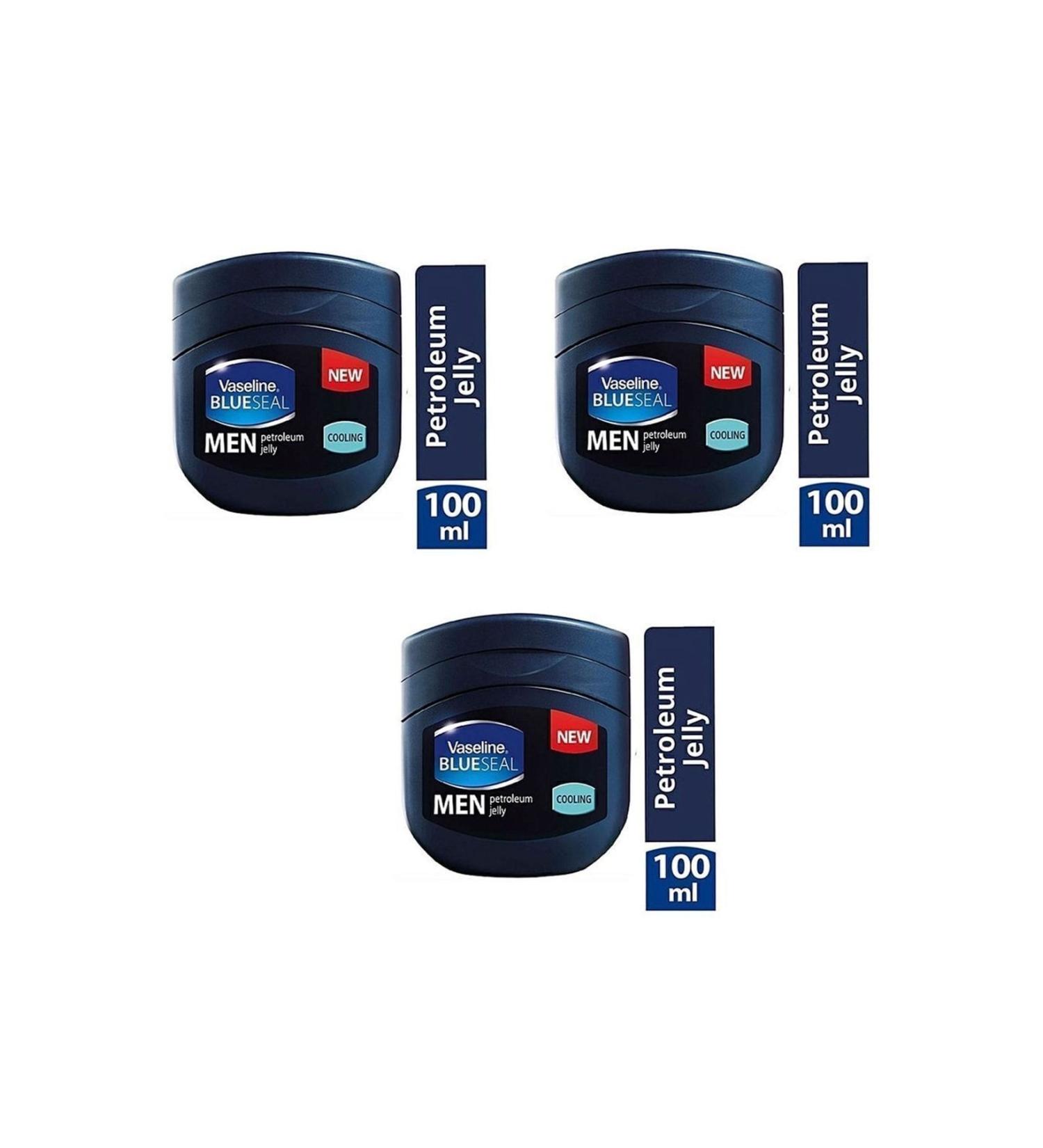 Vaseline Blueseal Vaseline Men 100 ml 3 Pieces Men Petroleum Jelly Fresh New