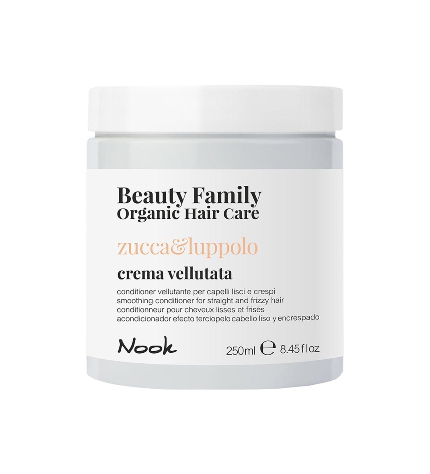 Nook Cream for Straight and Frizzy Hair 250 Ml (vegan) Beauty Family