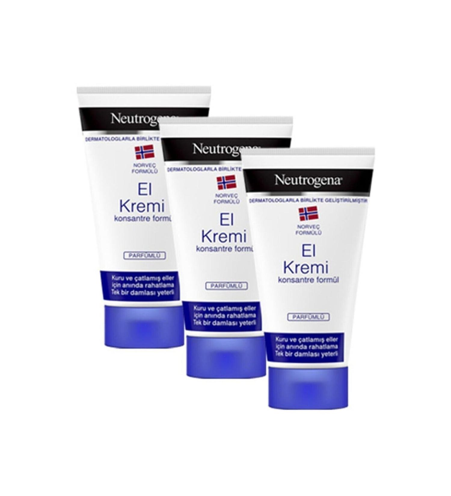 Neutrogena Norwegian Formula Hand Cream Perfumed 50 m X 3 Pcs Armeni