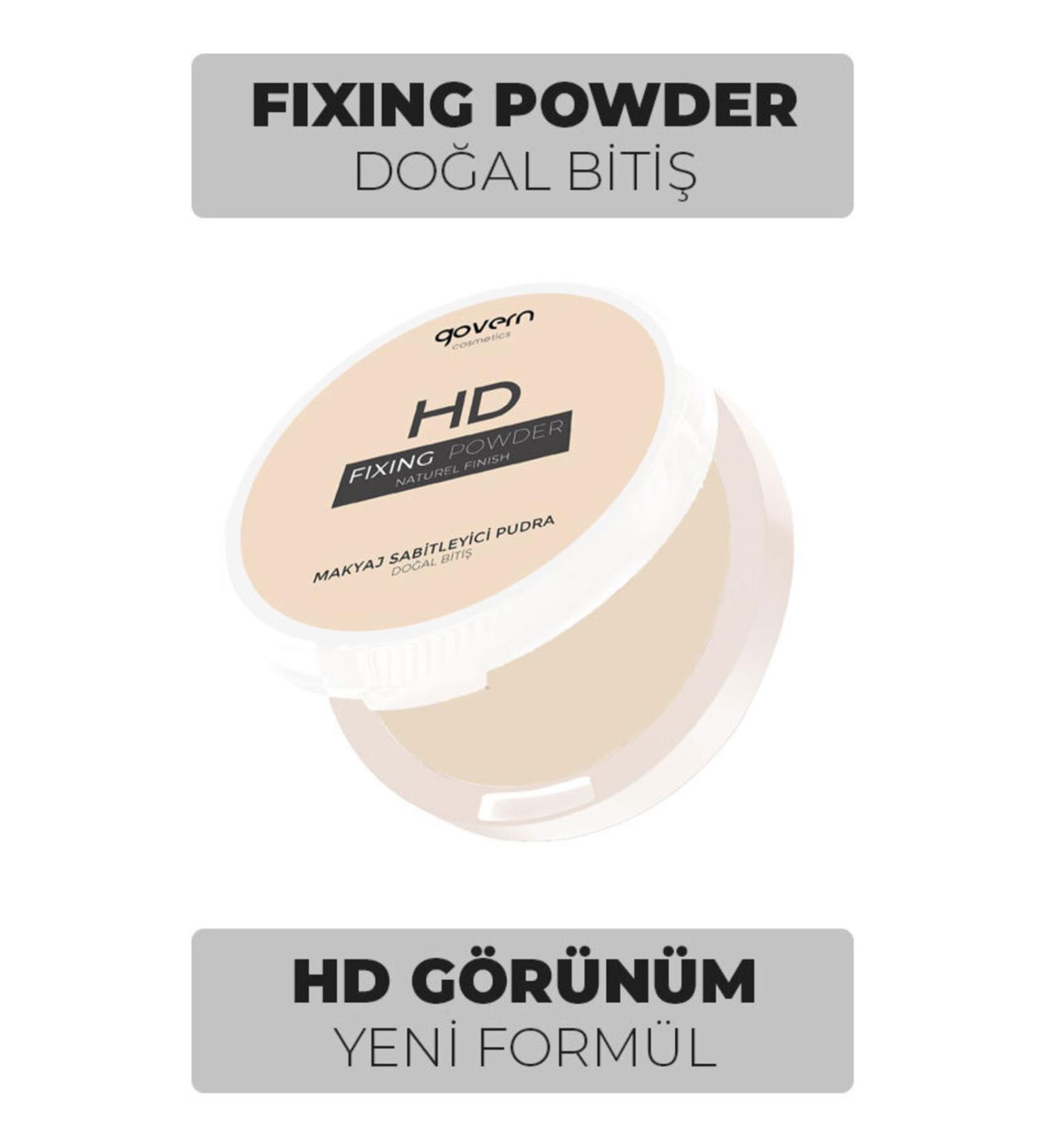 govern Fixing Powder Makeup Fixing Powder - Anti-Shine Formula - Color White