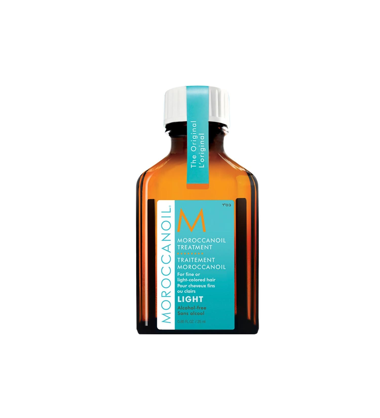 Moroccanoil Treatment Light Shine Styling Hair Lightening Argan Hair Oil 25ml