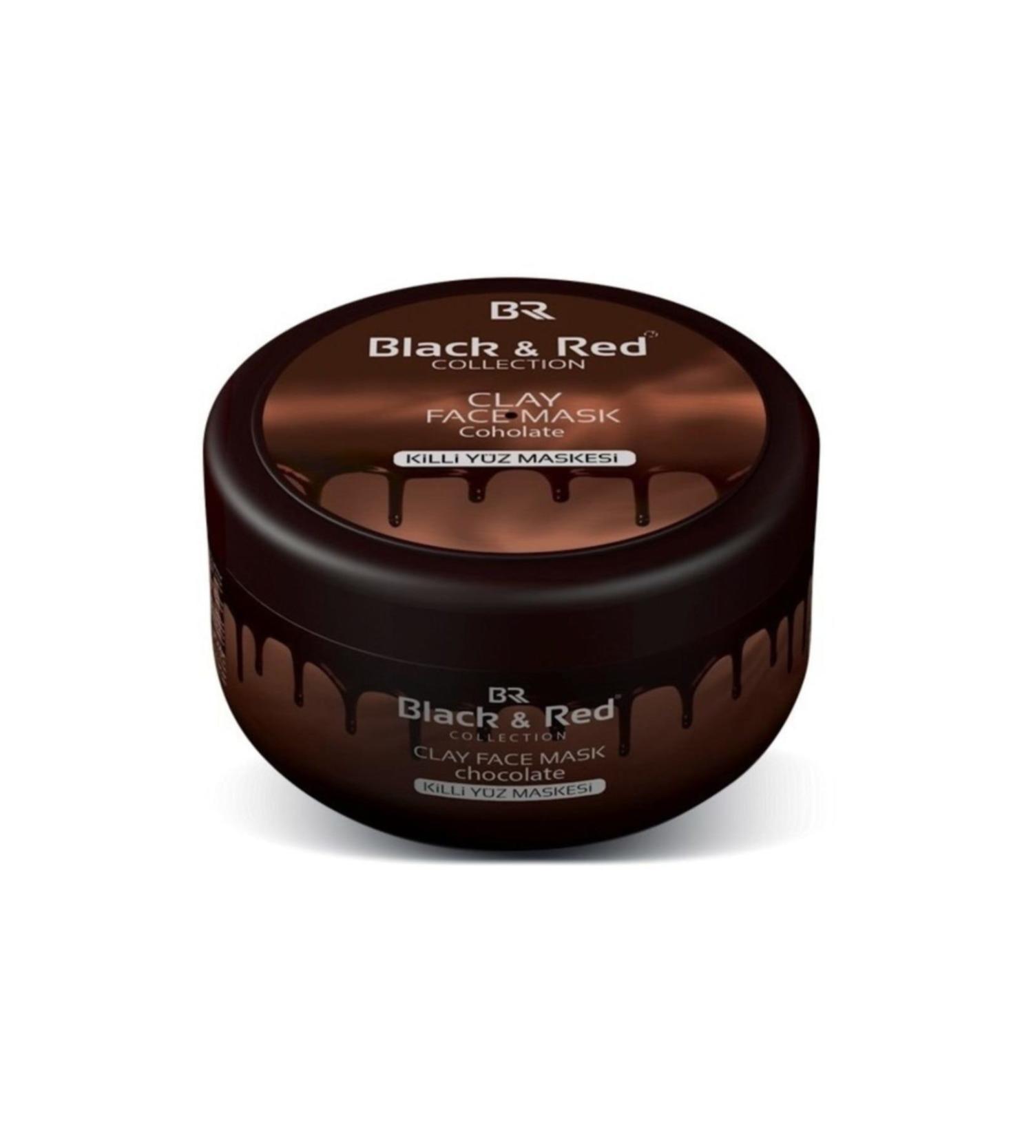 Black Red Black&red Clay Face Cleansing Mask Chocolate 400 G